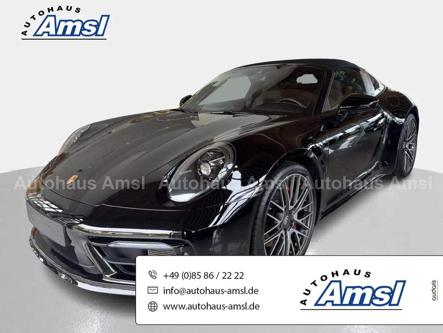 Porsche 911 992 911 Targa 4S*Allradlenkung*Matrix*Bose*PDLS+ Schwarz - 1