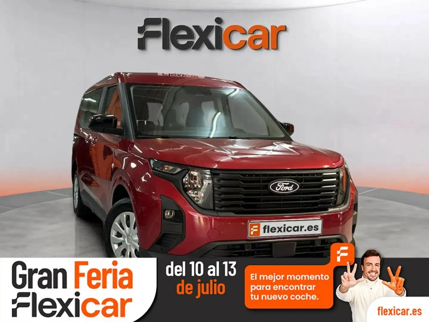 Ford Tourneo Courier 1.0 Ecoboost 92kW (125CV) Trend Rojo - 1