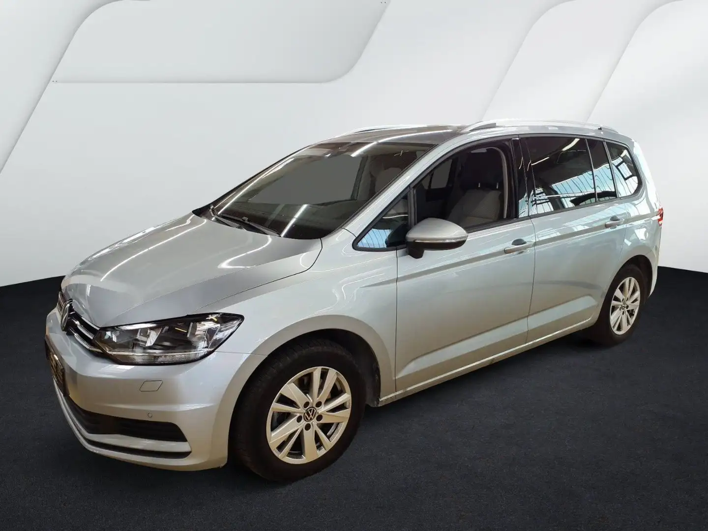 Volkswagen Touran 1.5 TSI DSG*LM*NAVI*7 Sitze*DAB*AHK*ACC Silber - 1