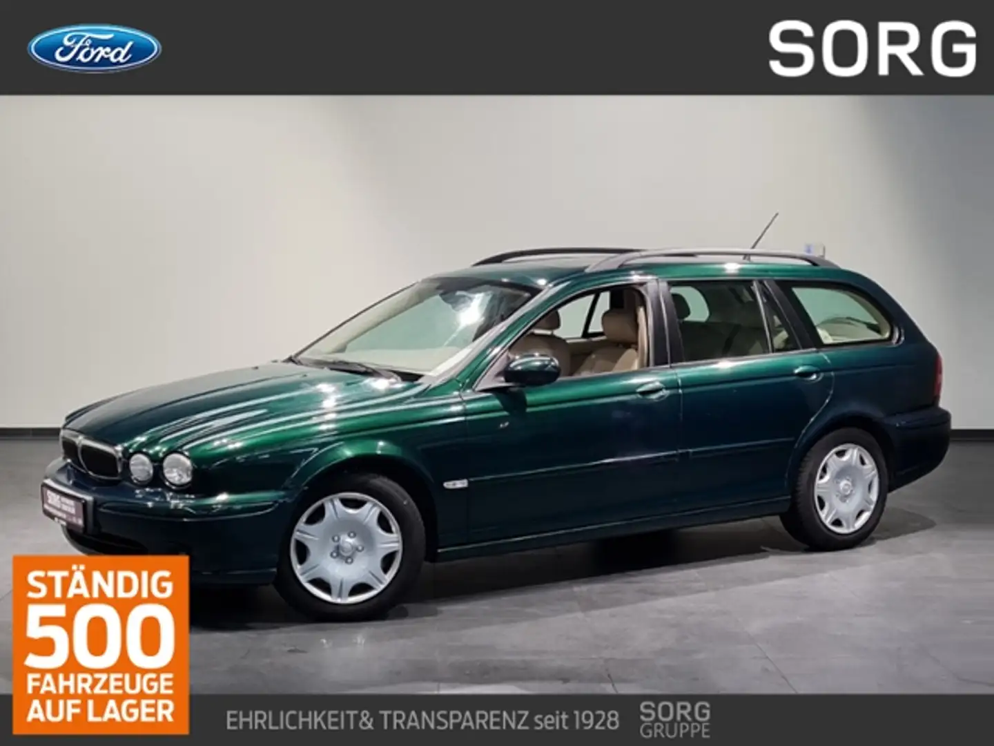 Jaguar X-Type Estate 2.2 D Classic Grün - 1