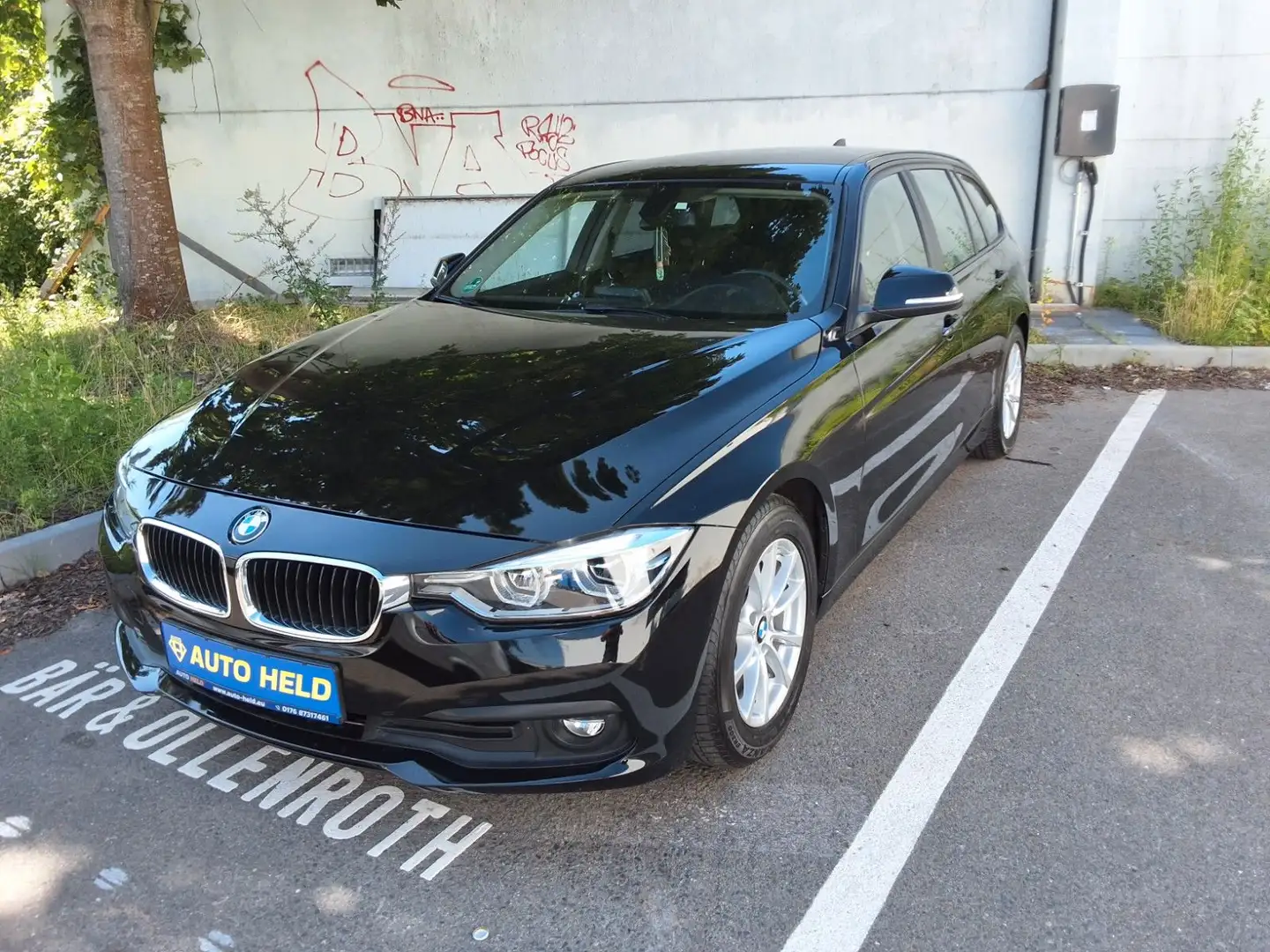 BMW 318 Baureihe 3 Touring 318 d Schwarz - 1