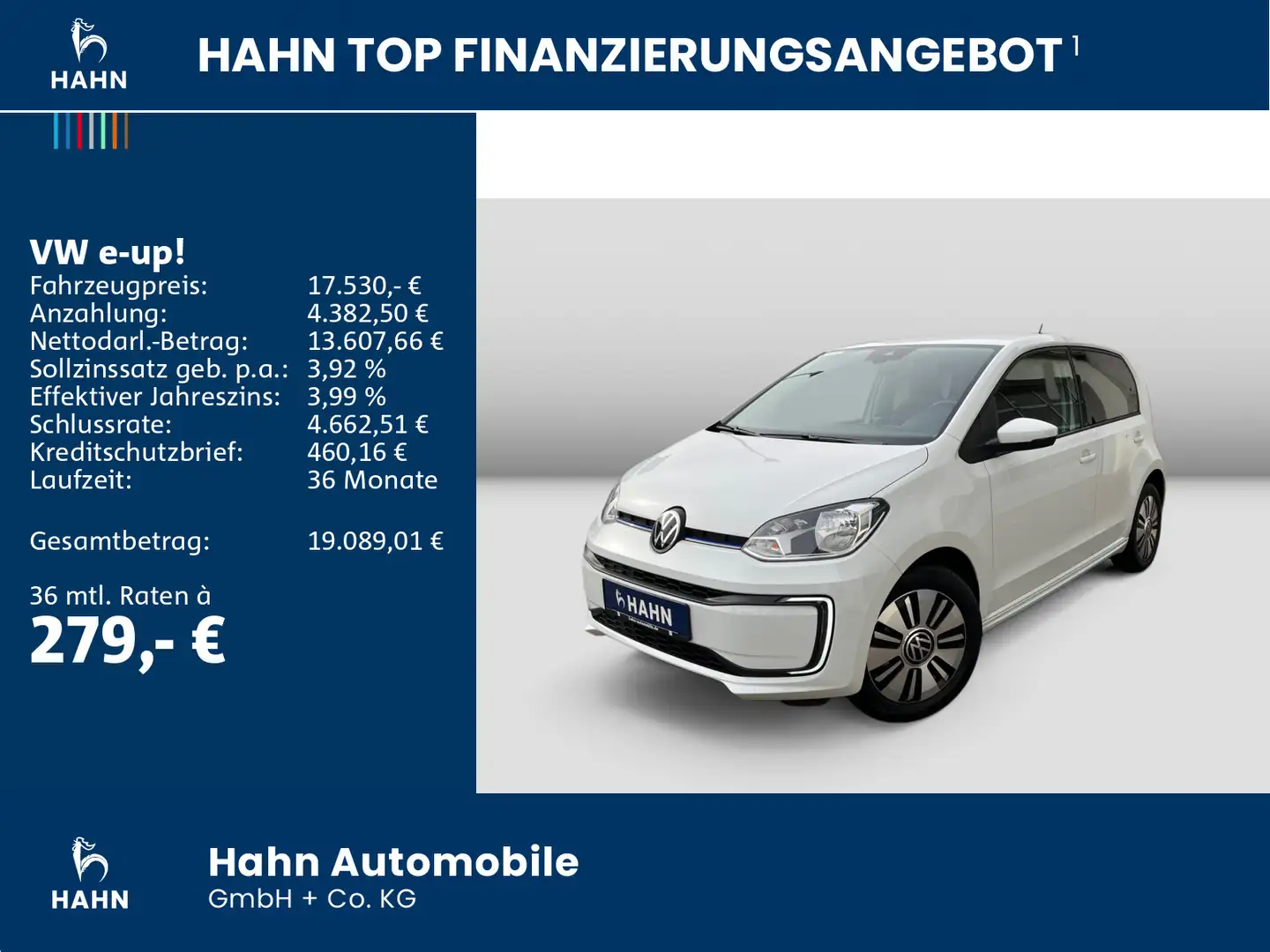 Volkswagen e-up! move Style Plus 4-Tür CCS KAM PARK SITZHZ Weiß - 2