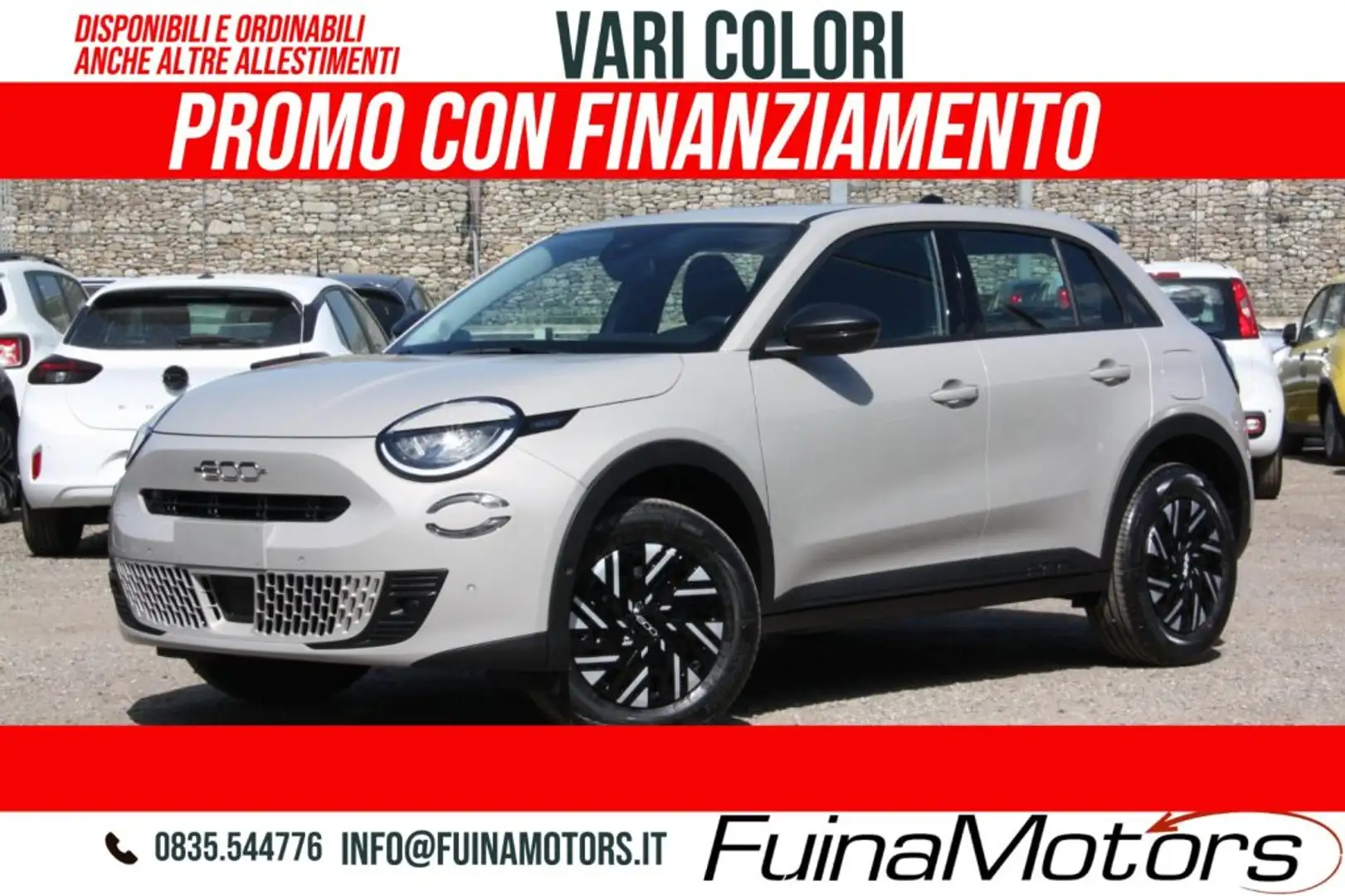 Fiat 600 1.2 110 CV Hybrid - Benzina NUOVO Nero - 1