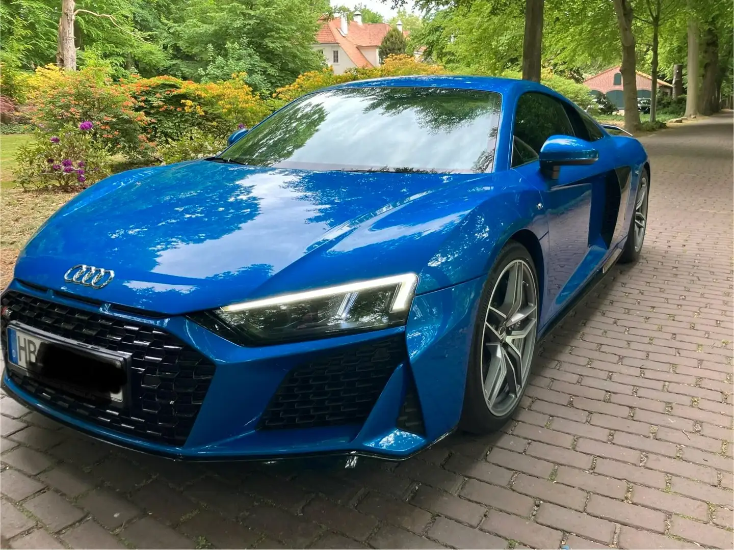 Audi R8 5.2 FSI quattro performance Alcantara B&O Синий - 1