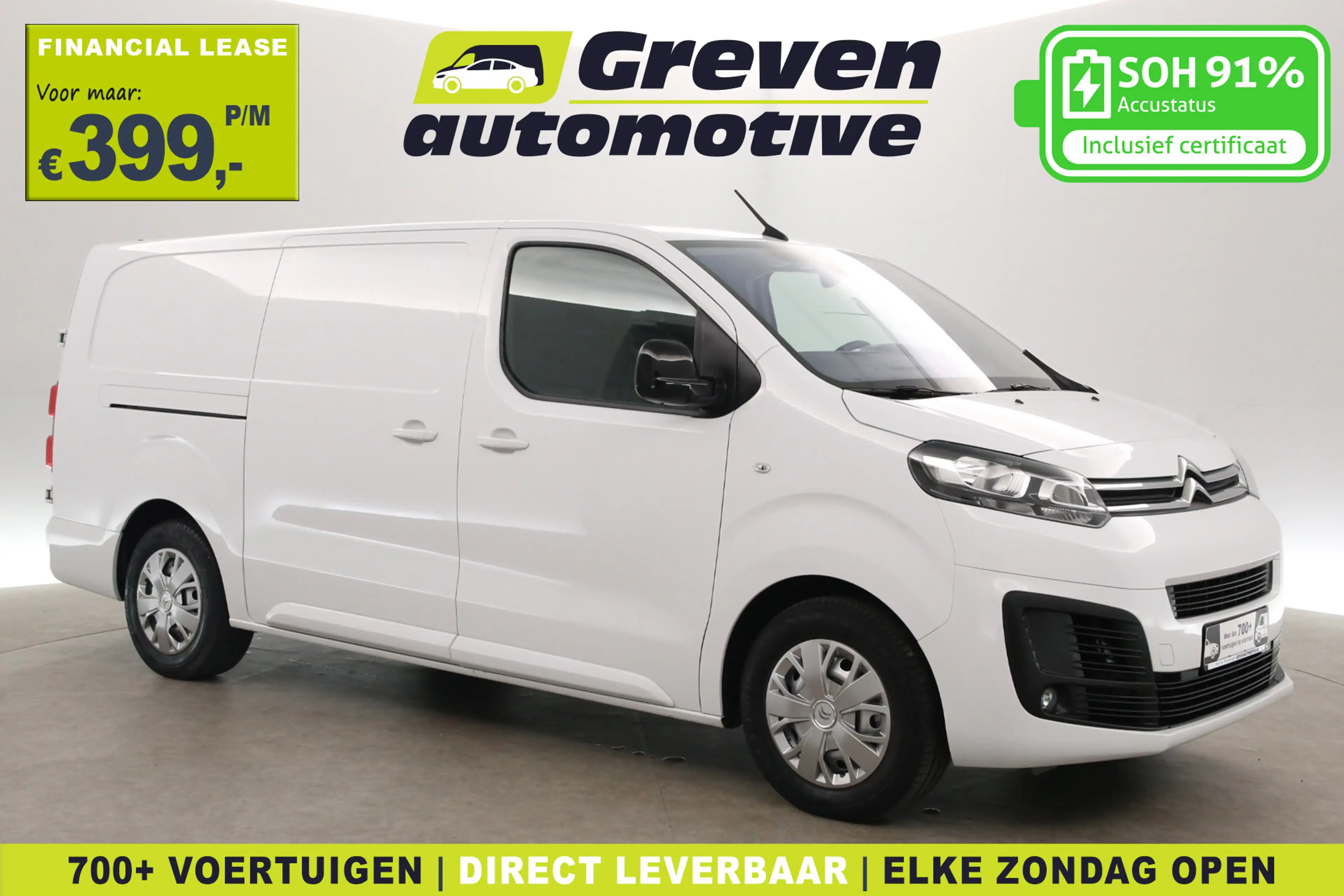 Peugeot e-Expert Citroën e-Jumpy 75 kWh L3H1 | Snelladen | SOH 91%