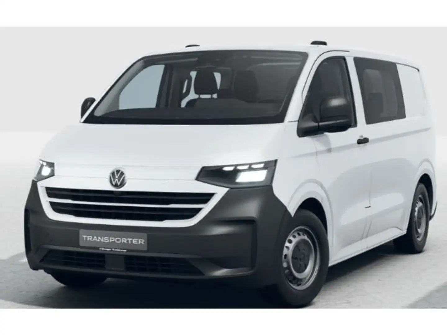 Volkswagen T7 Transporter Kasten Plus 2.0 TDI DSG LR AKTION Wit - 2