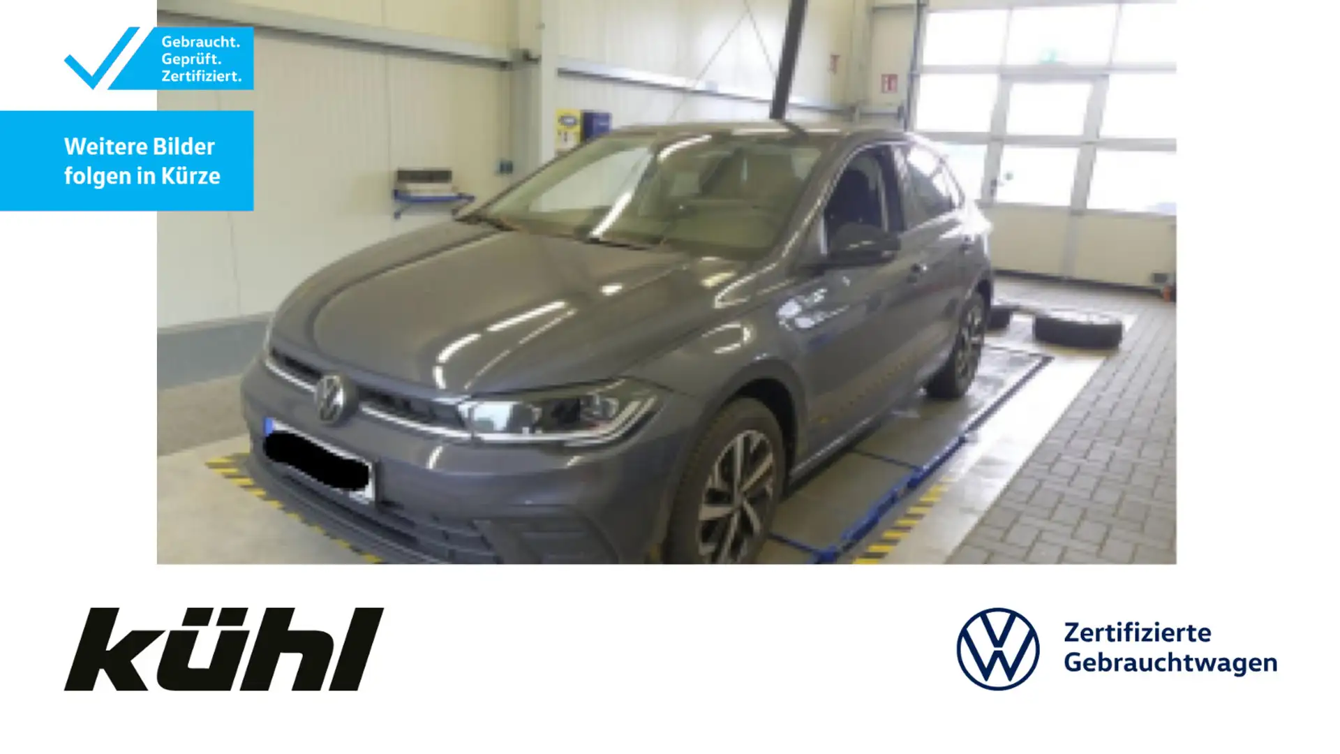 Volkswagen Polo 6 VI 1.0 TSI DSG Move IQ.Light ACC beats Ap Grau - 1