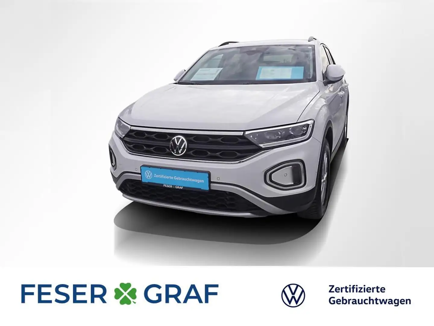 Volkswagen T-Roc 1.0 TSI Life LED Navi PDC Sitzh. V-Cockpit Weiß - 1