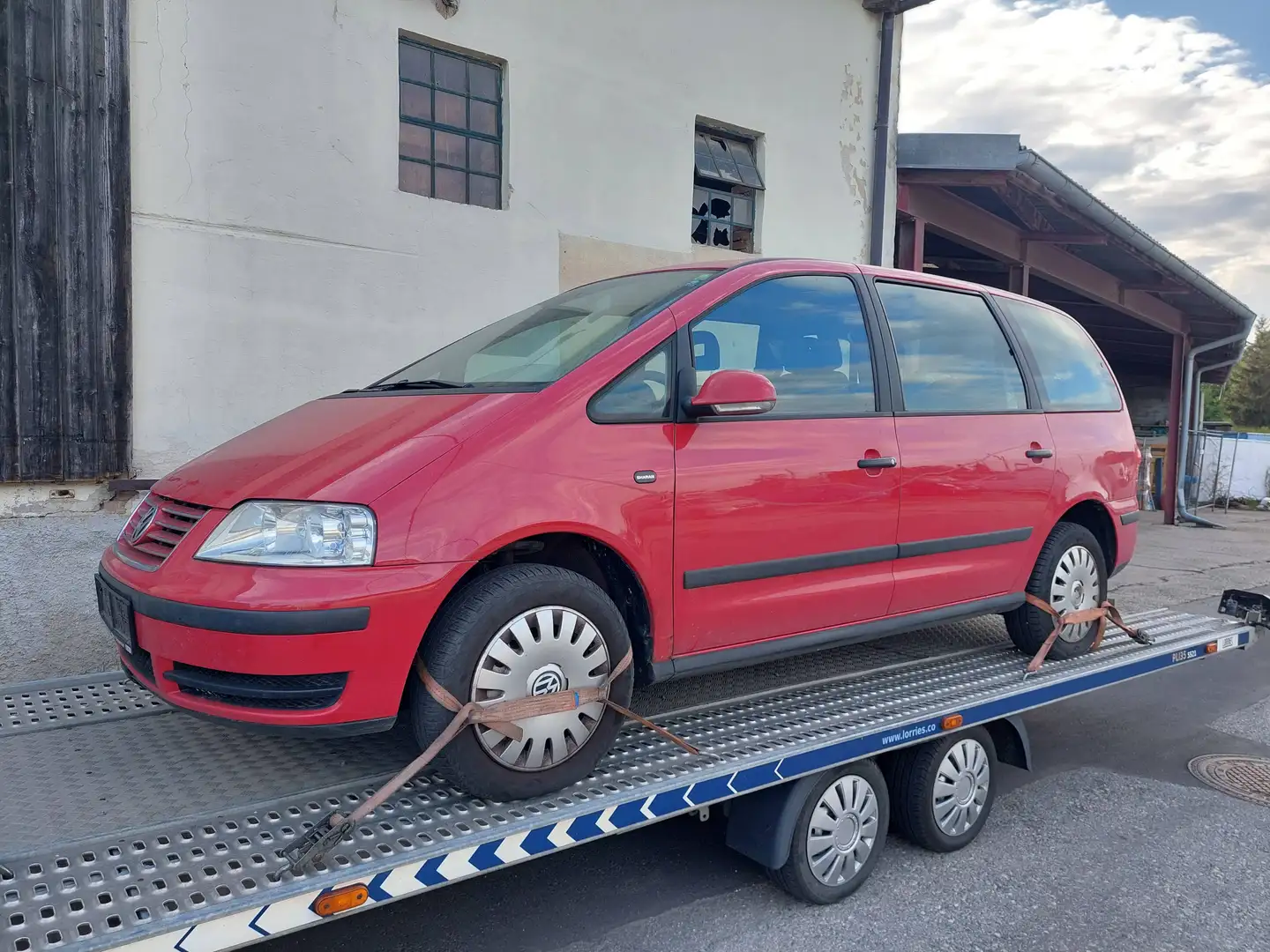 Volkswagen Sharan Sharan TDI Rot - 2