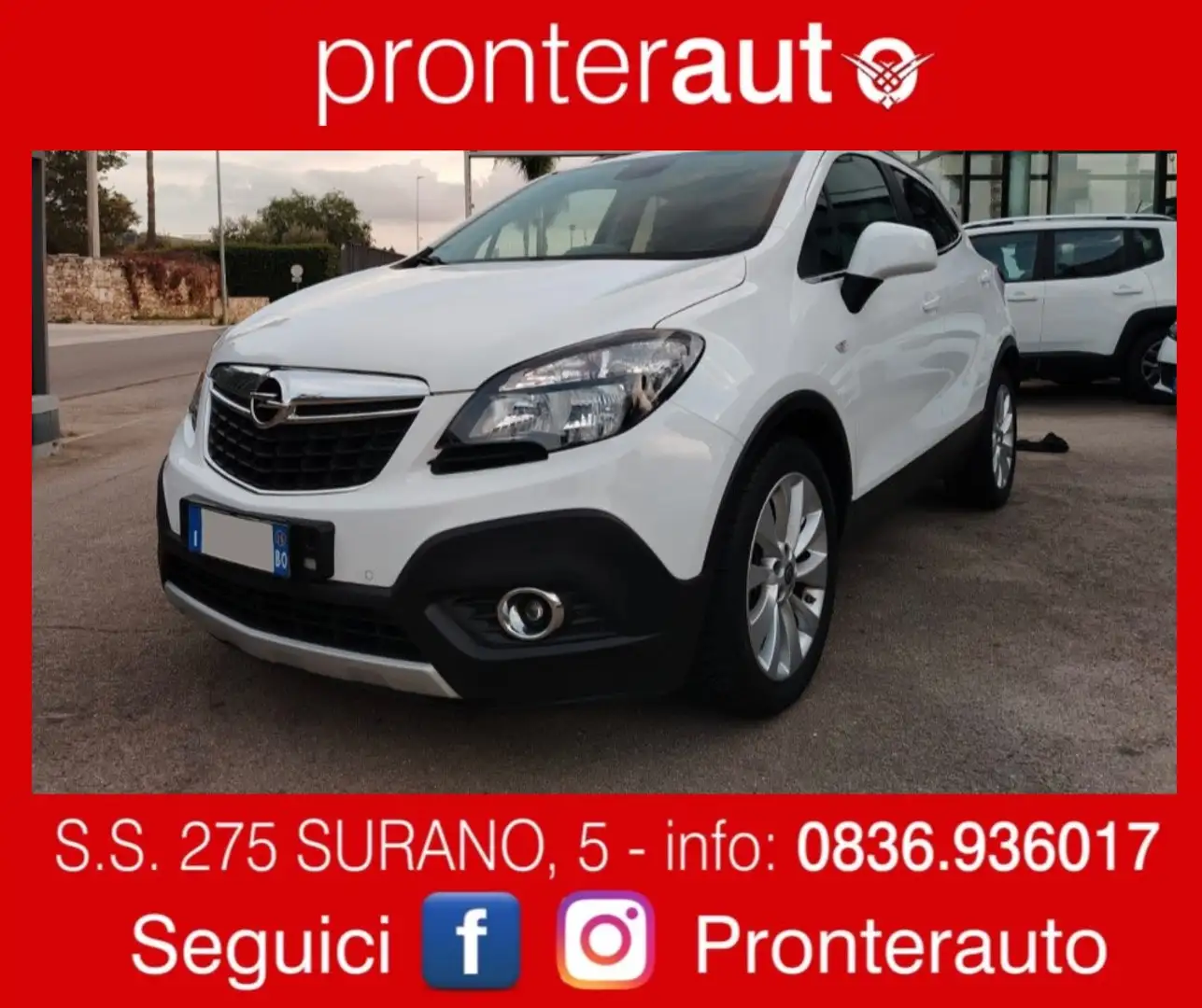 Opel Mokka Mokka 1.4 Turbo GPL-Tech Cosmo Blanc - 1