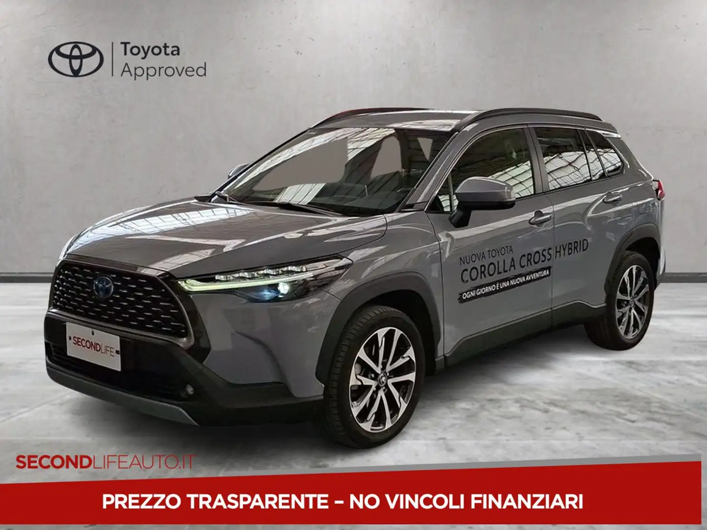 Toyota Corolla Cross C-SUV 2.0H TREND FWD Grigio - 1