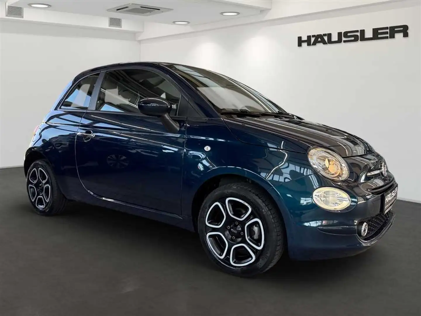 Fiat 500 1.0 Hybrid Club, PDC, Klima, Tempomat, Blau - 2