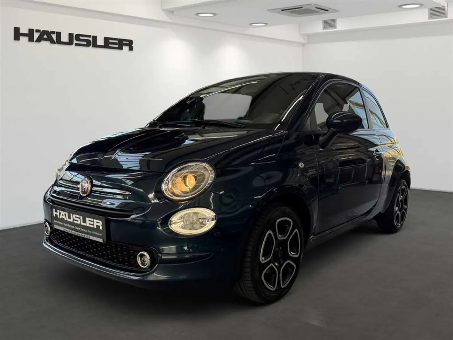 Fiat 500 1.0 Hybrid Club, PDC, Klima, Tempomat, Blau - 1