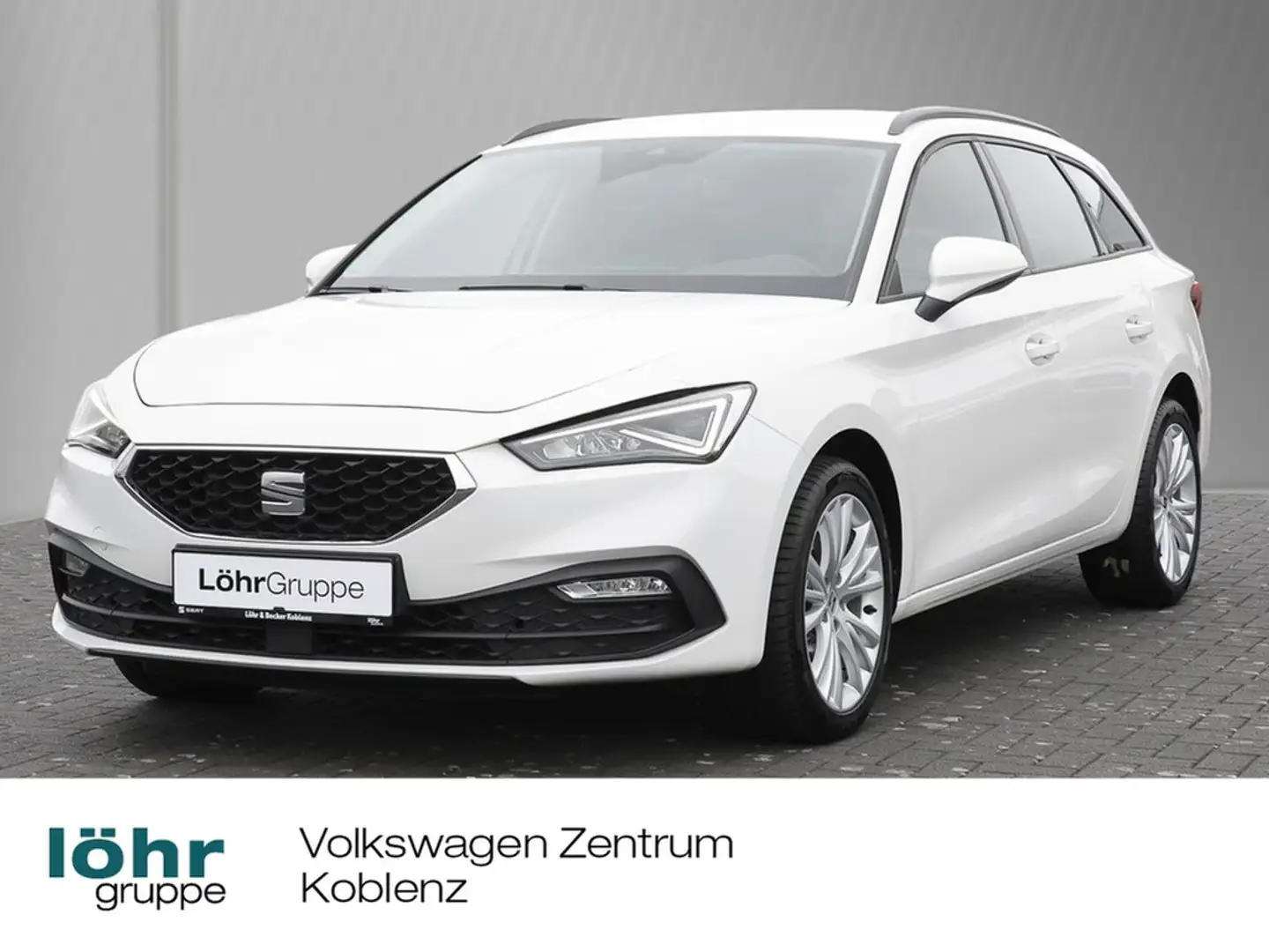 SEAT Leon ST 2.0 TDI DSG Style AHK/RFK/Navi Weiß - 1