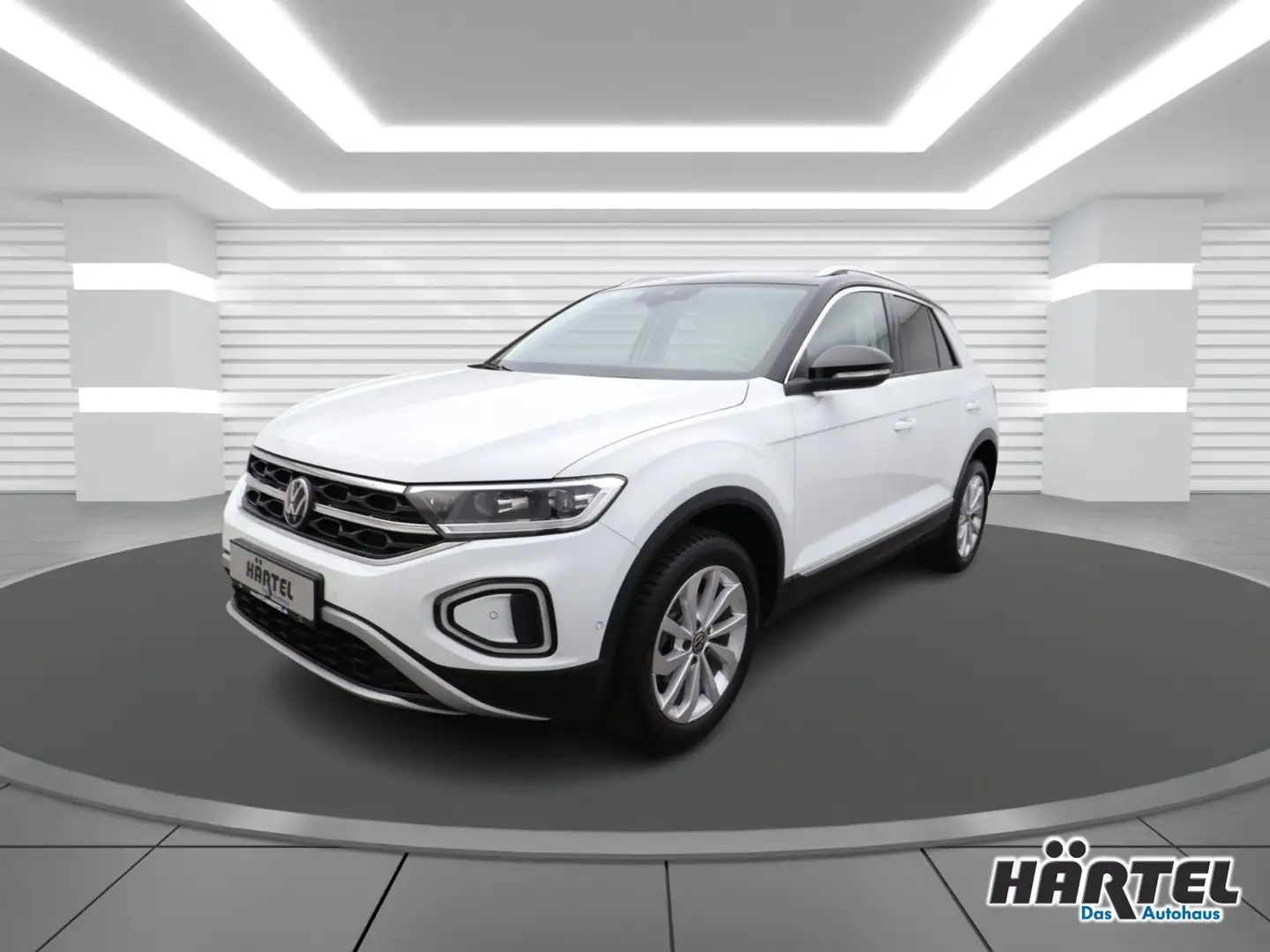 Volkswagen T-Roc STYLE 1.5 TSI DSG (+ACC-RADAR+NAVI+AHK) LED Weiß - 2