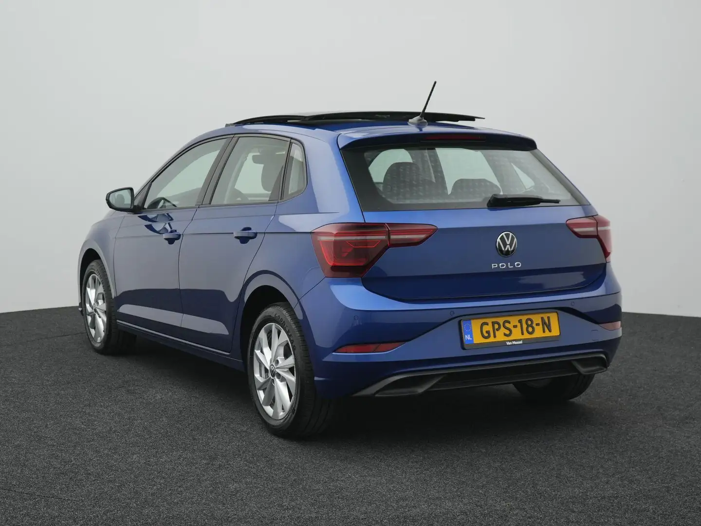 Volkswagen Polo 1.0 TSI R-Line Business DEMO | Navi | Apple/Androi Blauw - 2