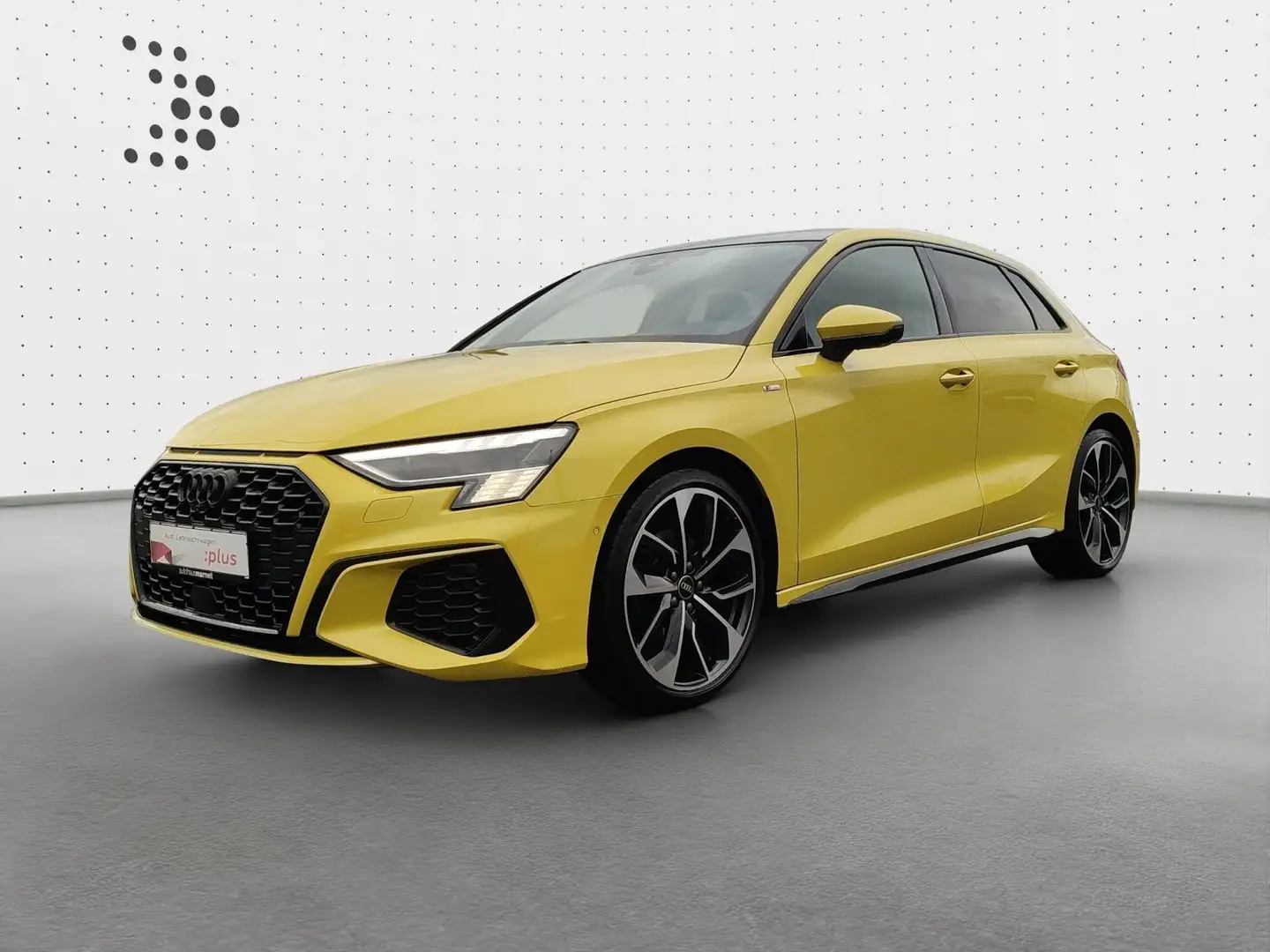 Audi A3 2.0 TDI quattro S line*Navi*Matrix* Amarillo - 2