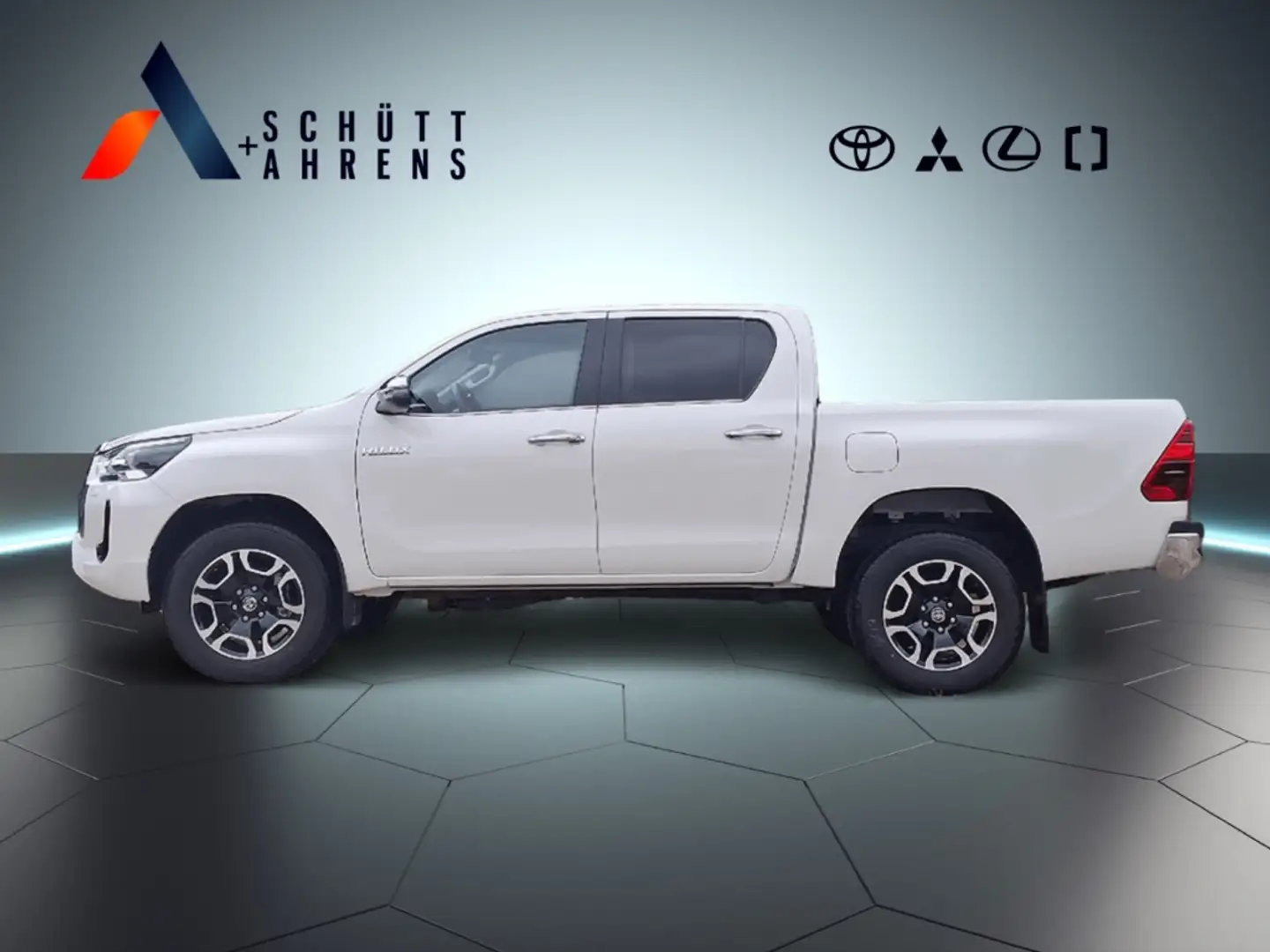 Toyota Hilux Double Cab AT 4X4 2.8 D Executive LED Sperrdiff. R Blanco - 2