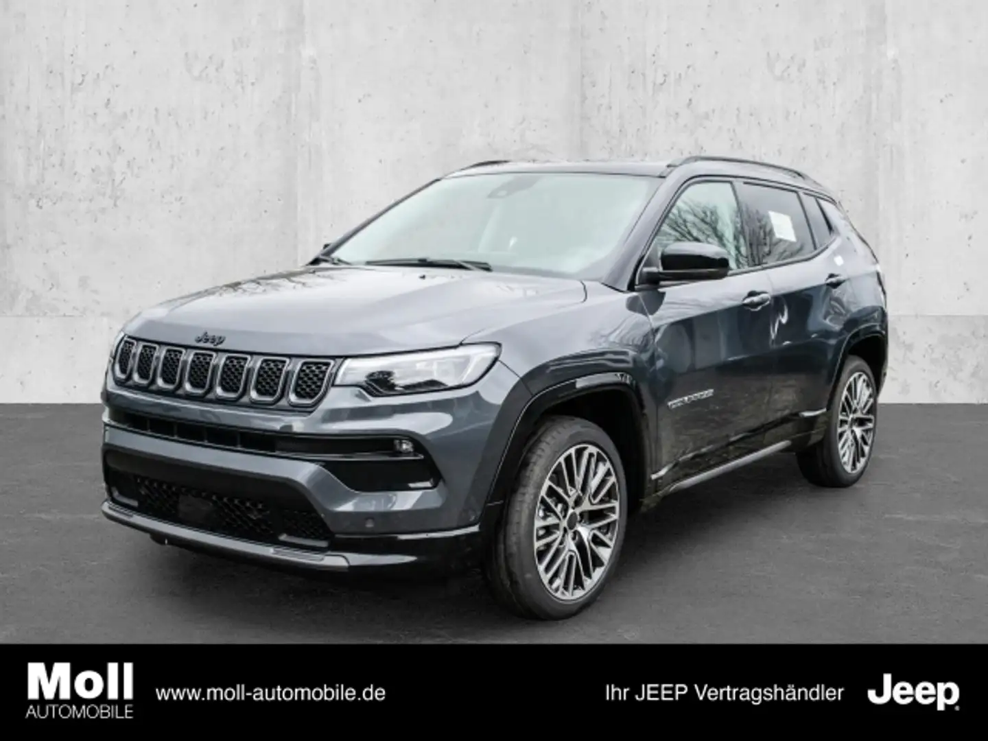 Jeep Compass e-Hybrid Summit MY 25 LEDER+KAMERA+CARPLAY Grau - 1
