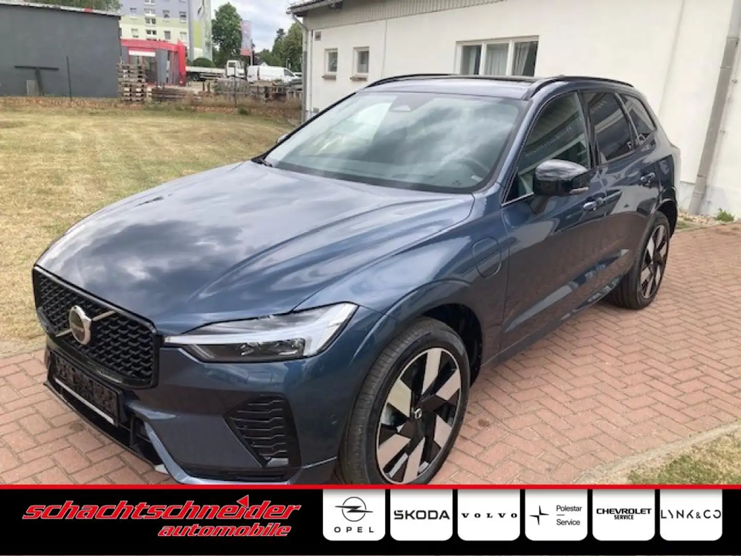 Volvo XC60 T6 AWD Plus Dark+360+HUD+Panorama+Harman+ Bleu - 1