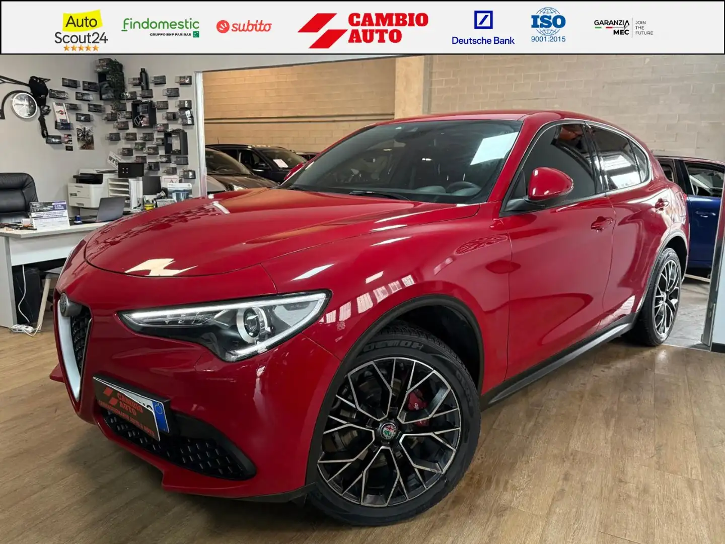 Alfa Romeo Stelvio CHRISTMAS PROMO! 2.0 t Executive Q4 200cv auto Red - 1
