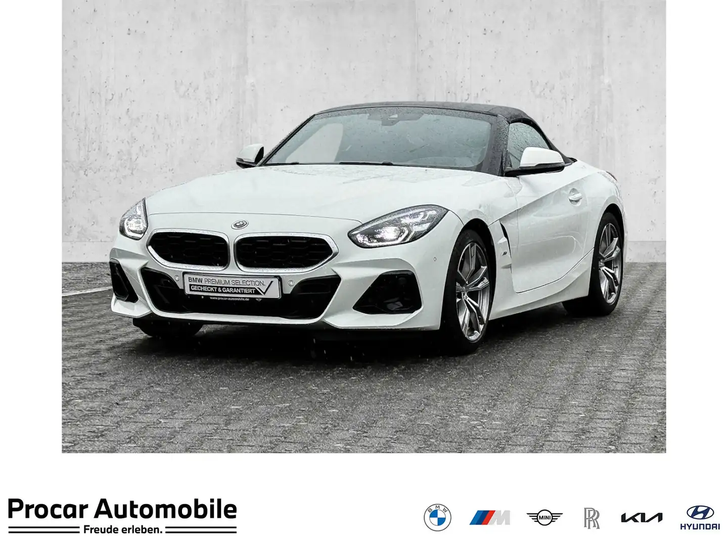 BMW Z4 sDrive20i M Sport HUD+RFK+NAVI+LED+H&K Blanc - 1
