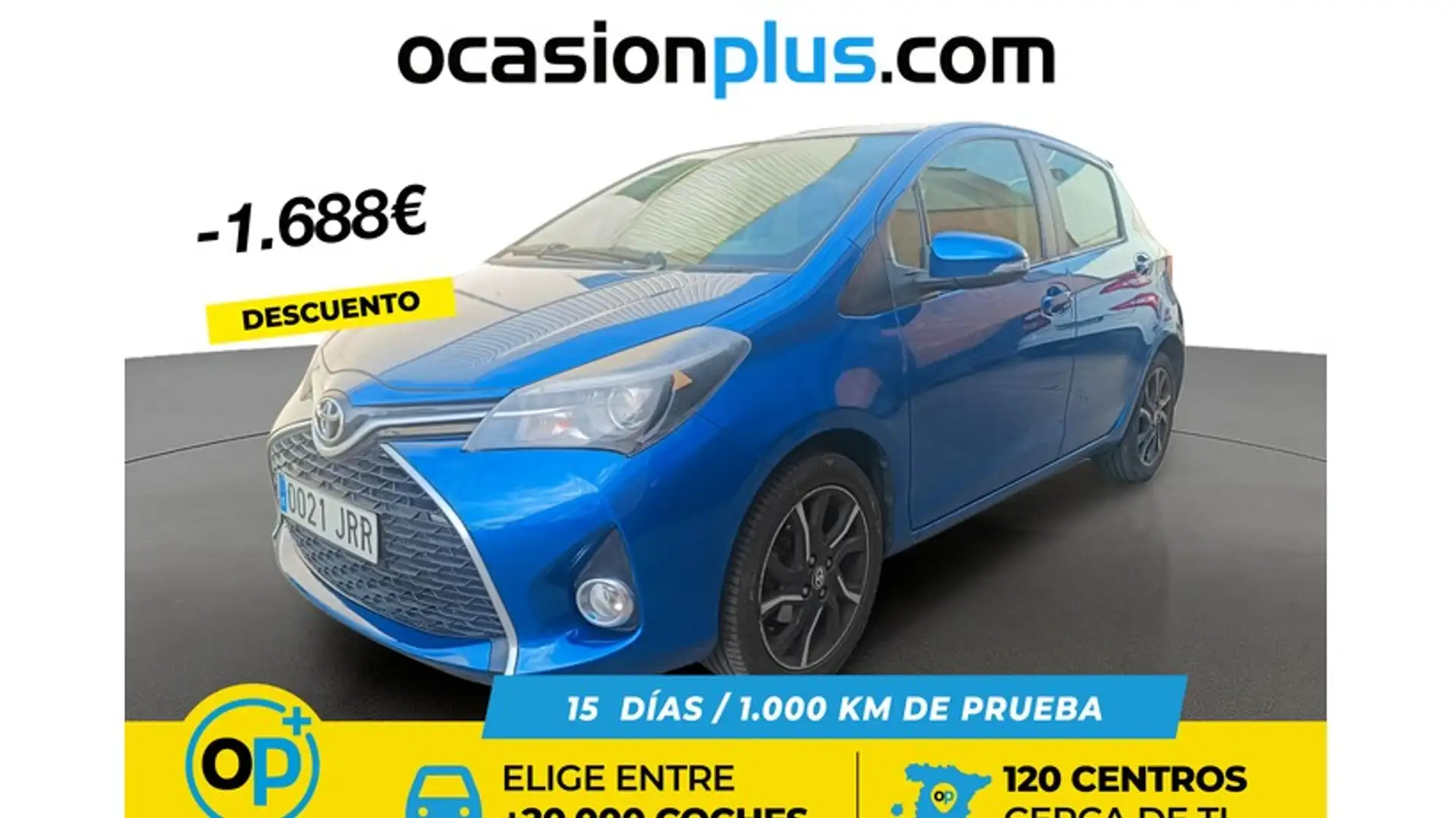 Toyota Yaris 1.3 Active Azul - 1