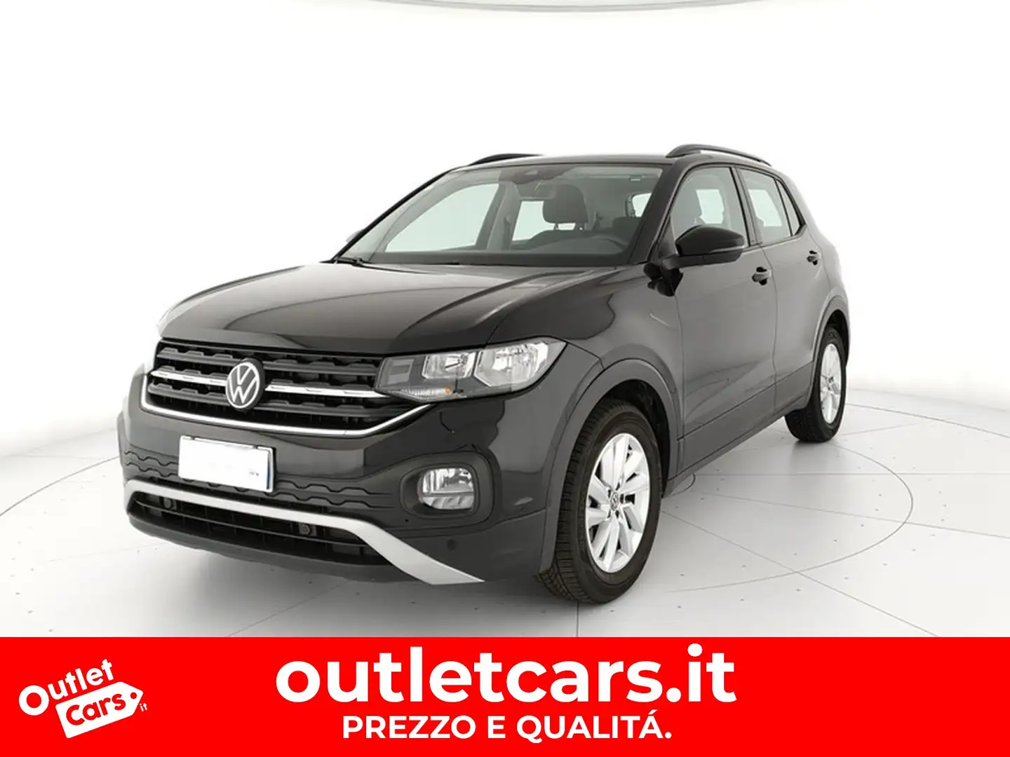 Volkswagen T-Cross 1.0 tsi style 95cv Zwart - 1