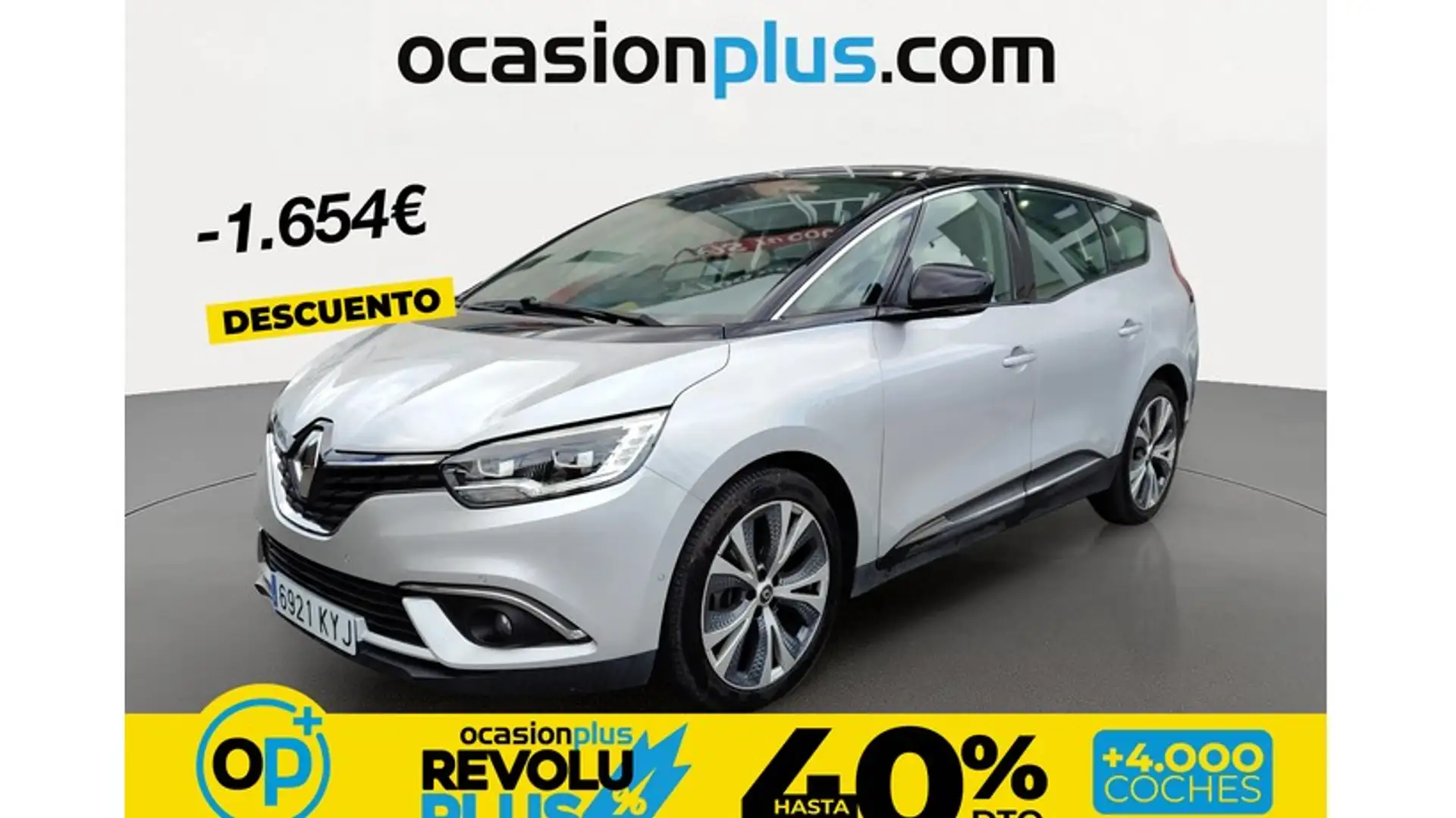 Renault Grand Scenic 1.3 TCe GPF S&S Zen 103kW Gris - 1