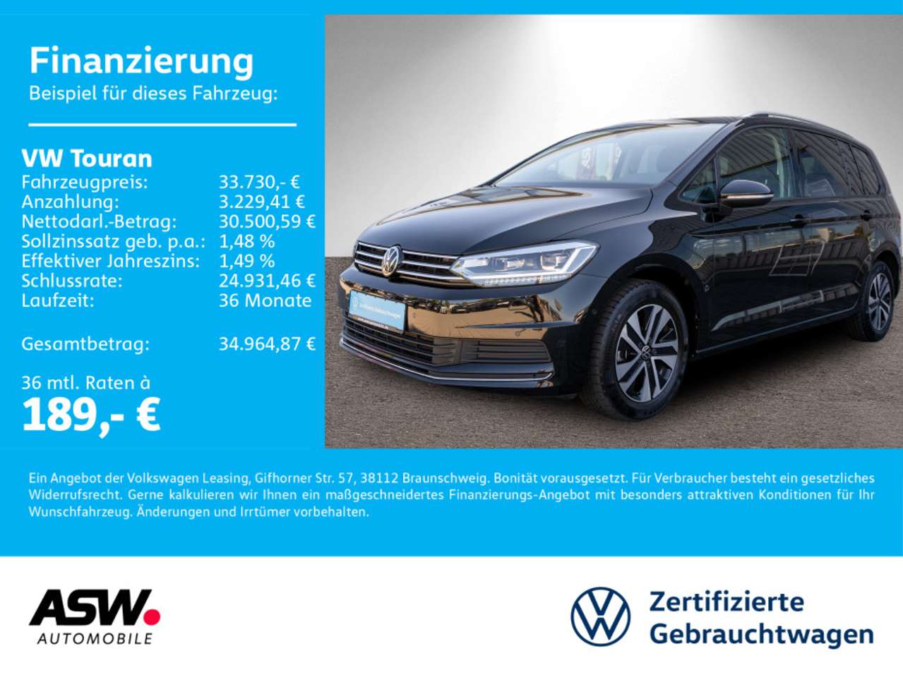 Volkswagen Touran 2026