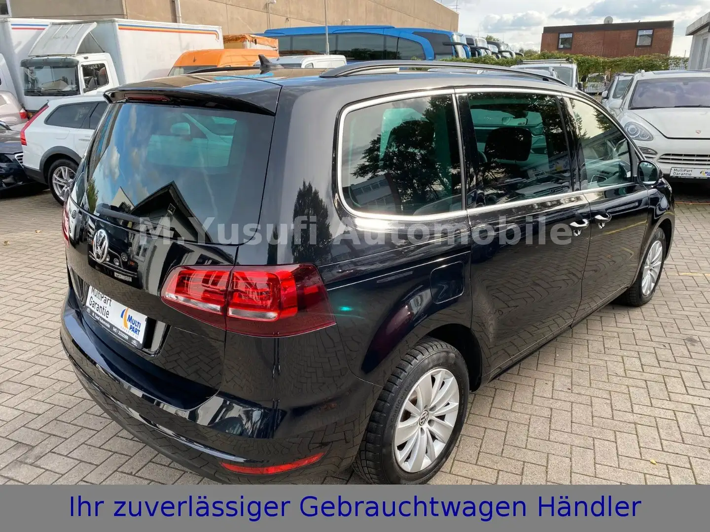 Volkswagen Sharan SHARAN 2.0 TDI BMT 7-SITZE|NAVI|SPUR-ASSIST|E6 Negru - 2