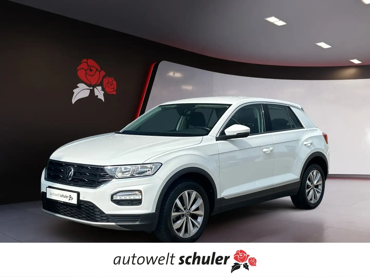 Volkswagen T-Roc 2,0 TDI Style AHK Kamera Білий - 1