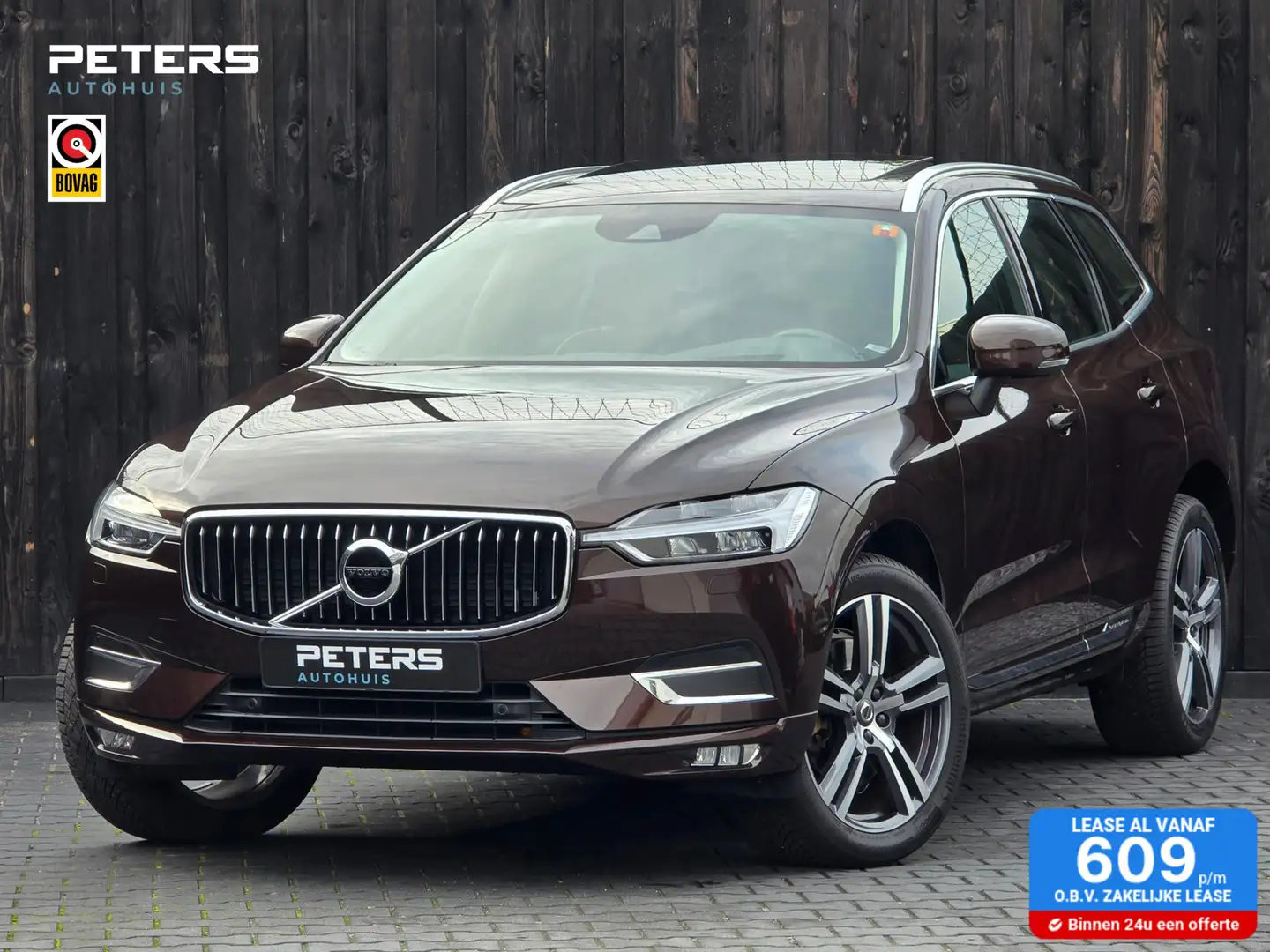 Volvo XC60 2.0 T4 Inscription| Massage| Head-Up| Trekhaak| Brun - 1