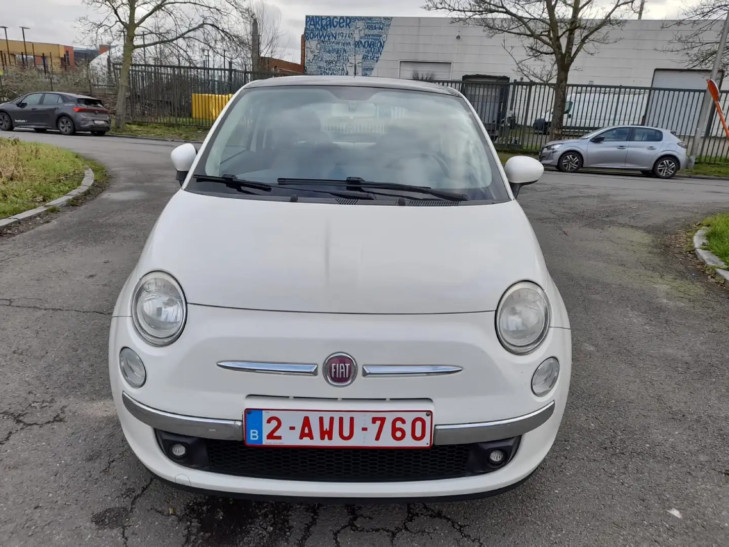 Fiat 500 1.2i Lounge Blanc - 1