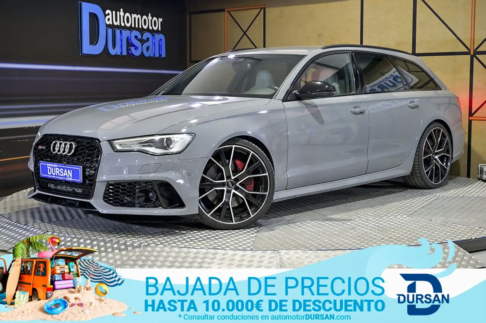 Audi A6 Competition 3.0 TDI 240kW quat tip Avant Grau - 1