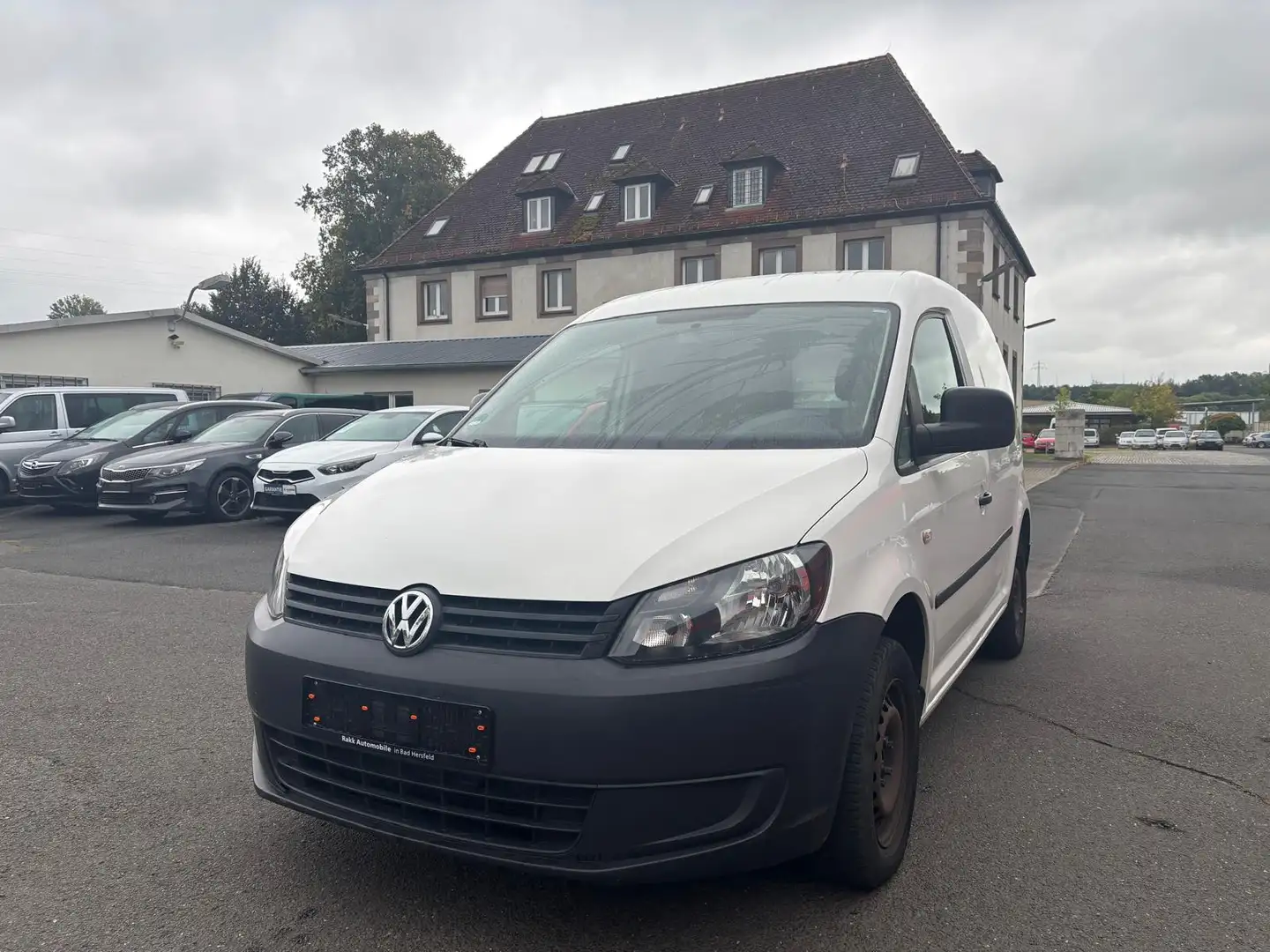 Volkswagen Caddy 1.6 TDI Kasten EcoProfi-KLIMA-AHK- Weiß - 1