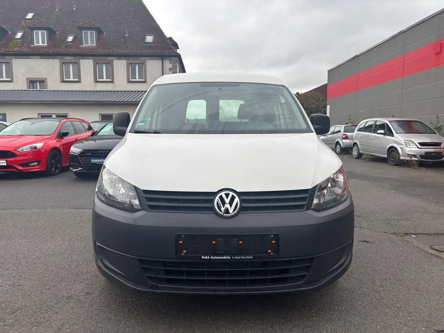 Volkswagen Caddy 1.6 TDI Kasten EcoProfi-KLIMA-AHK- Weiß - 2