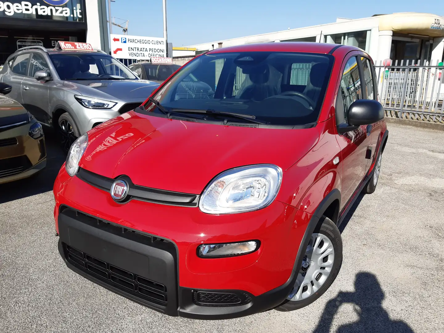 Fiat Panda 1.0 firefly hybrid Rosso - 1