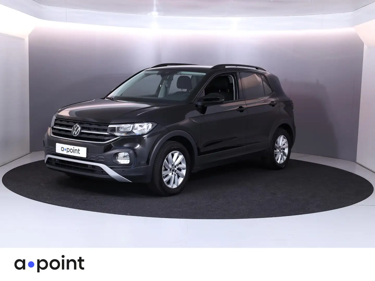 Volkswagen T-Cross 1.0 TSI Life 95 pk | Navigatie | Trekhaak | Parkee Zwart - 1