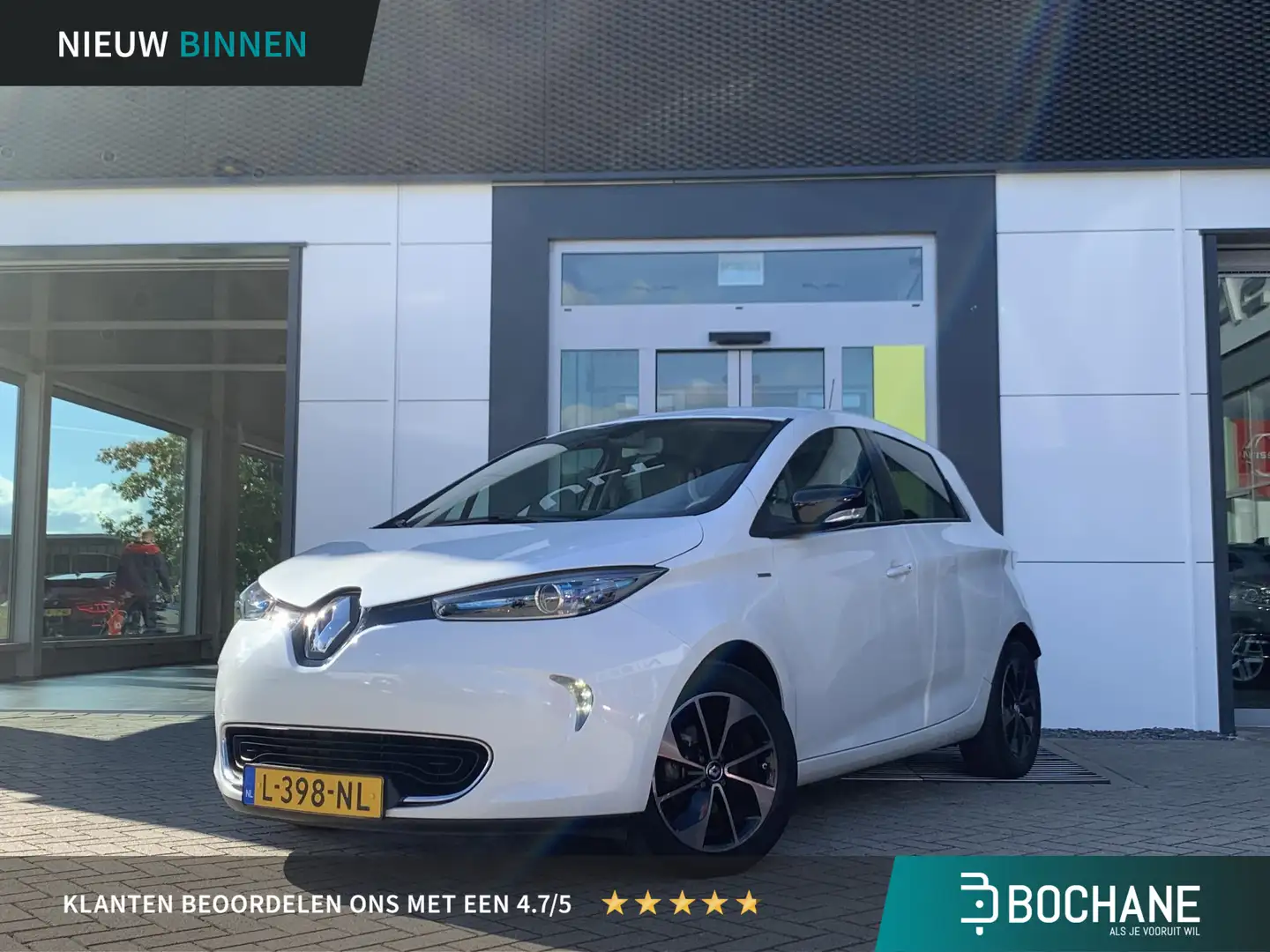 Renault ZOE Q90 Quickcharge 41 kWh (incl. accu) | Bose | Leder Wit - 1
