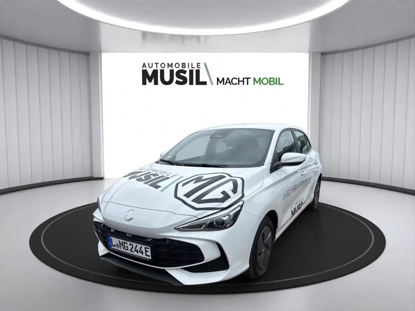 MG MG3 Standard Android Auto Blanc - 1