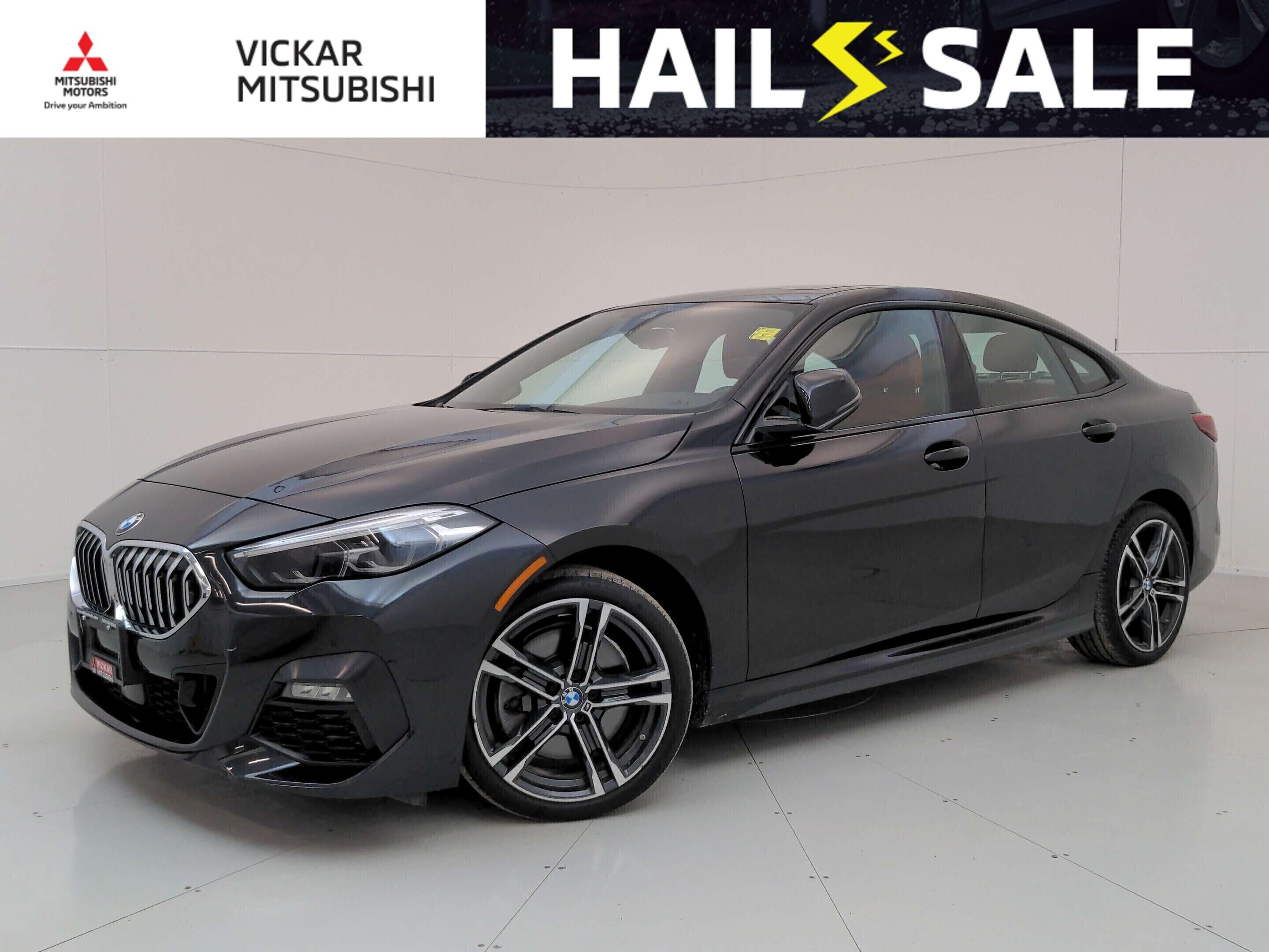 Black 2021 BMW 2 Series Sedan All-Wheel Drive Automatic