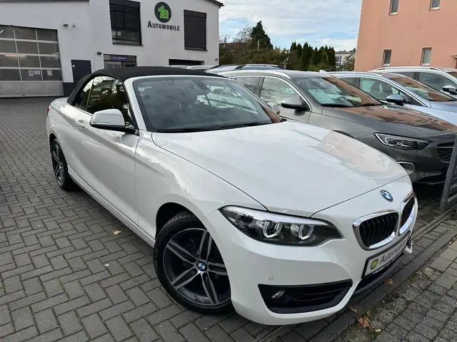 BMW 218 i Cabrio Sport Line*PDC*LED*NAVI*DAB*AHK