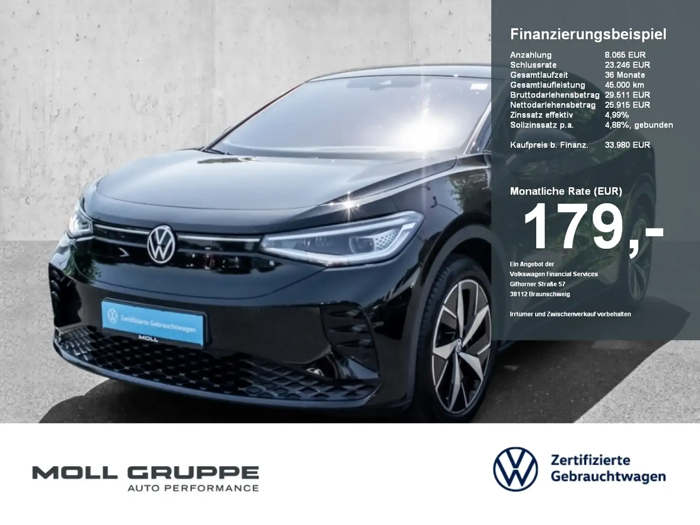 Volkswagen ID.5 GTX 4MOTION IQ Light Kamera Navi Noir - 1