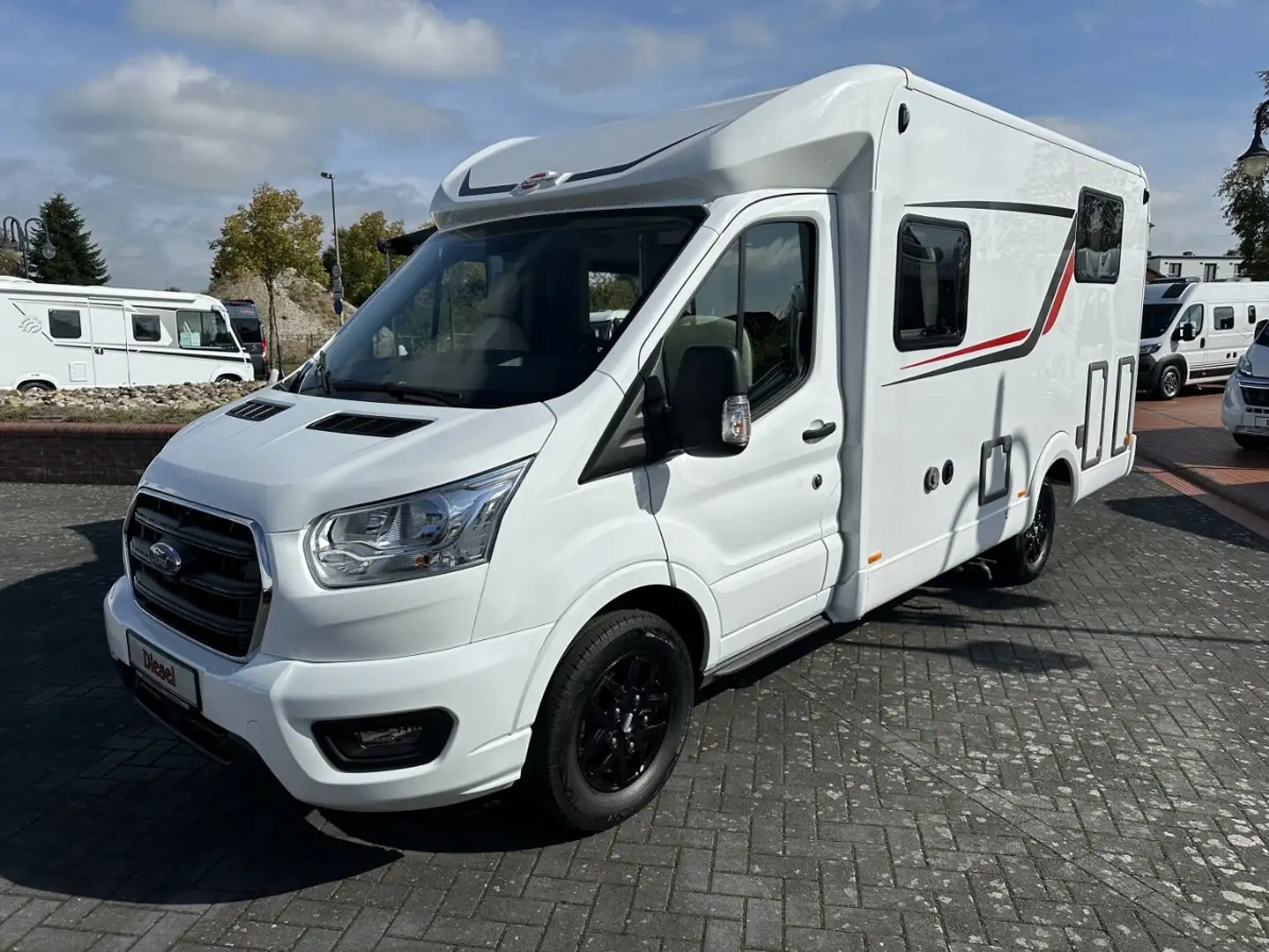 Bürstner Lineo T620 G UNBENUTZT +Einzelbett+Markise+ Wit - 2