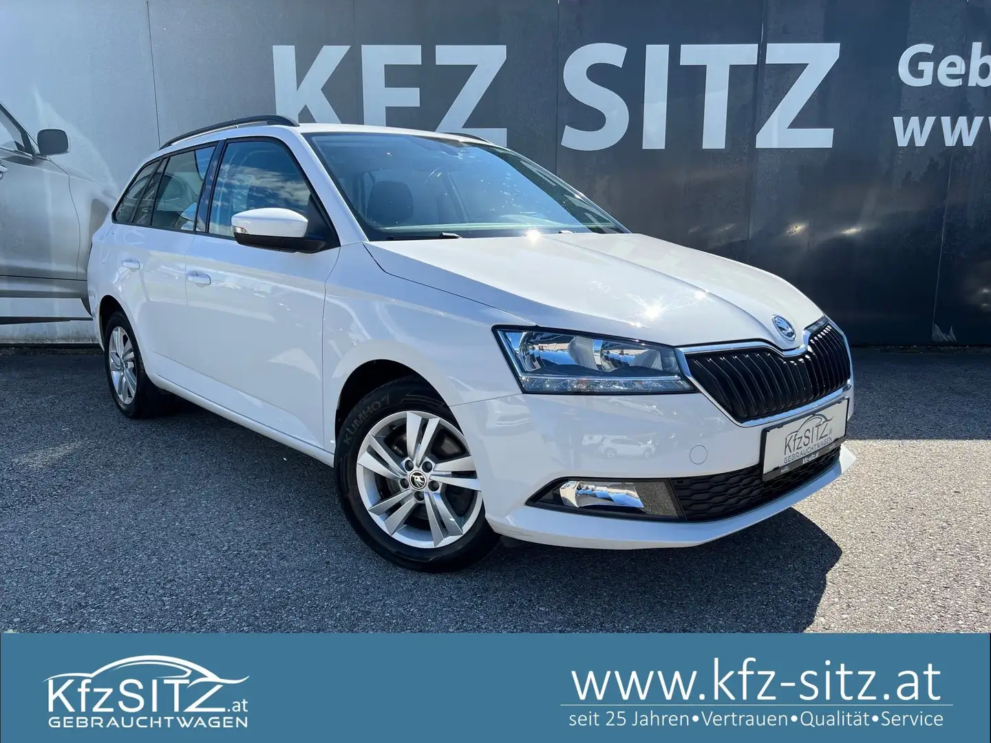 Skoda Fabia Combi Ambition  1,0 TSI | AHK*PDC Blanc - 1