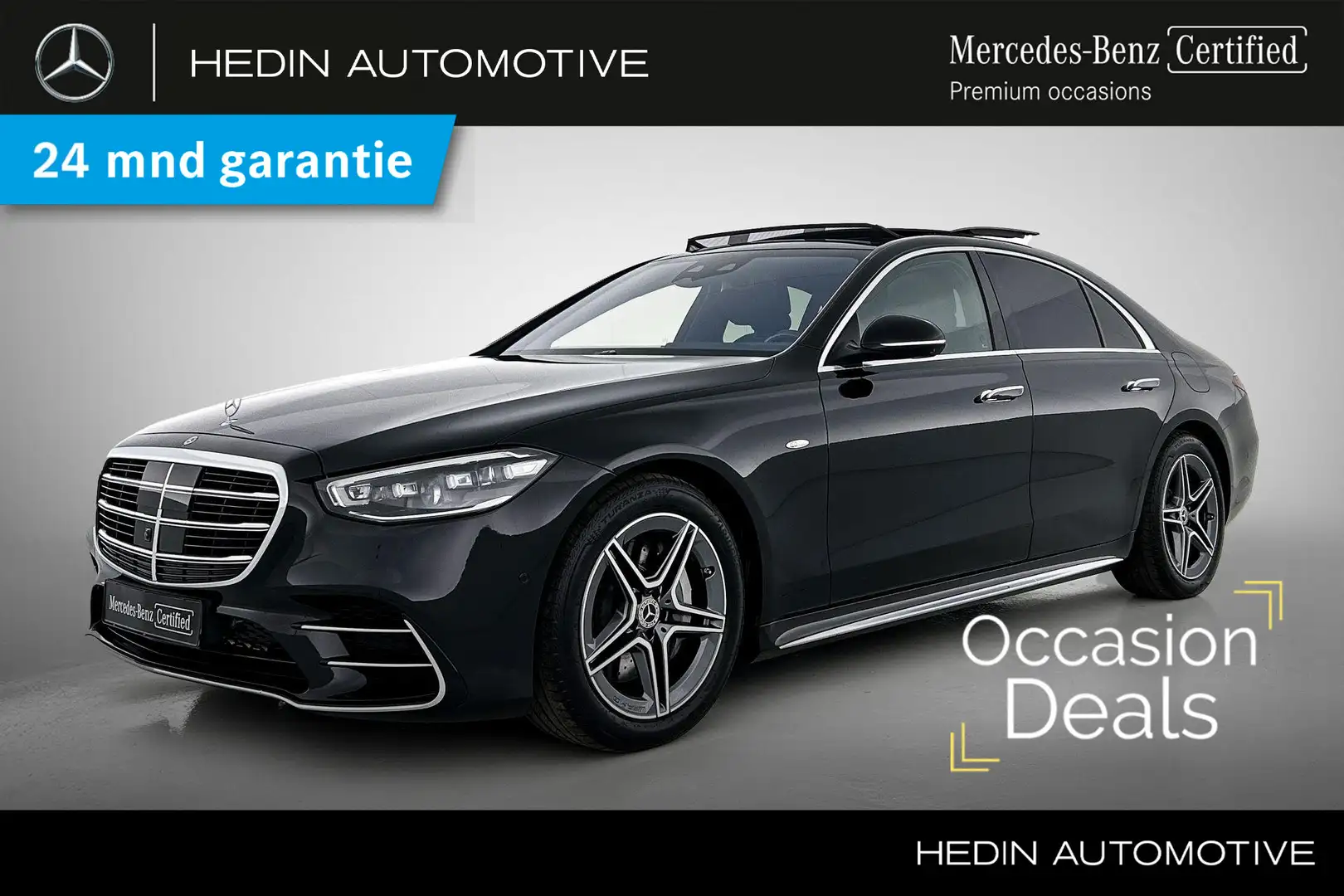 Mercedes-Benz S 580 S 580e 4MATIC AMG Line | Exclusiefpakket | Chauffe Schwarz - 1