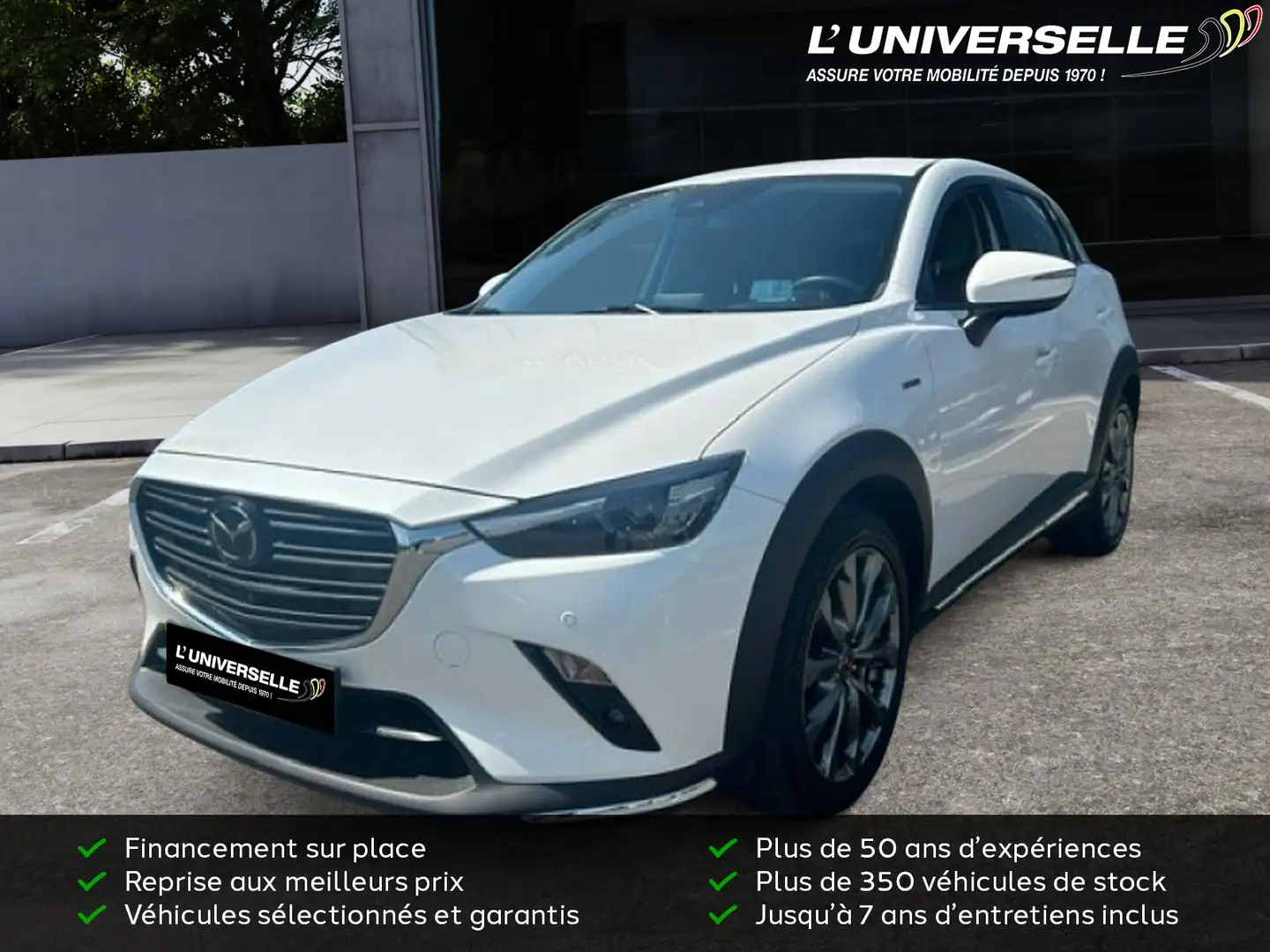 Mazda CX-3 EDITION 100 ANS Blanco - 1