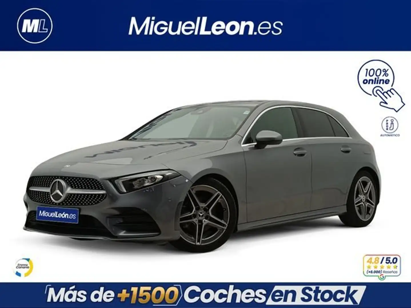 Mercedes-Benz A 200 d Gris - 1