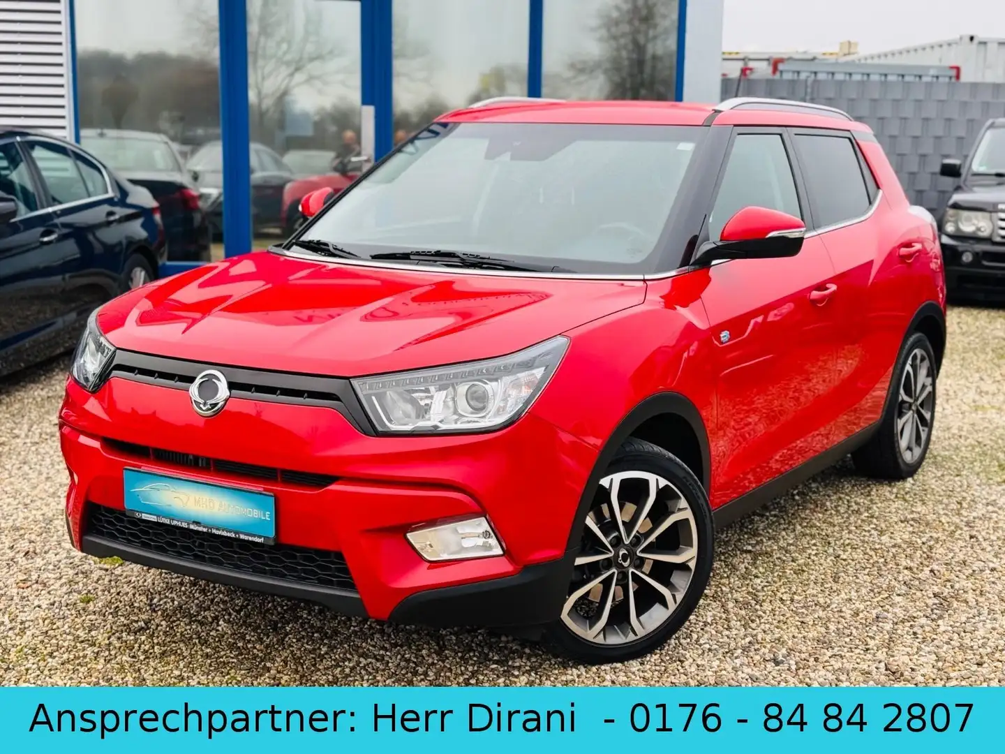 SsangYong Tivoli 1.6 XDI 4x2  *Navi*Kamera*Sitzheizung Rot - 2